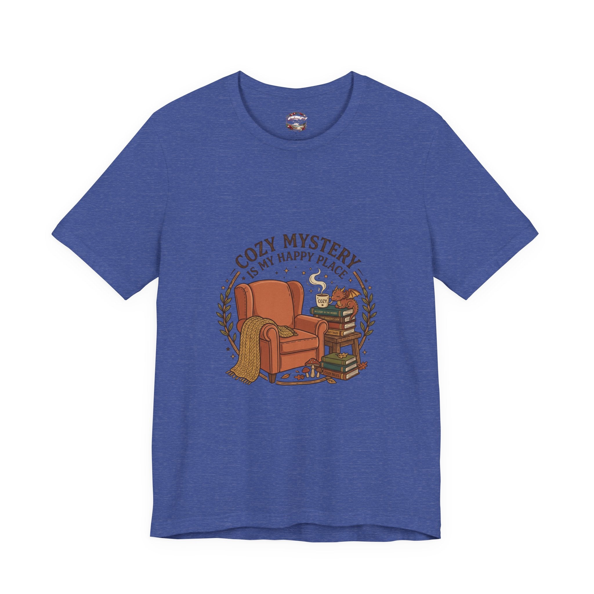 "Cozy Mystery Is My Happy Place" Tee