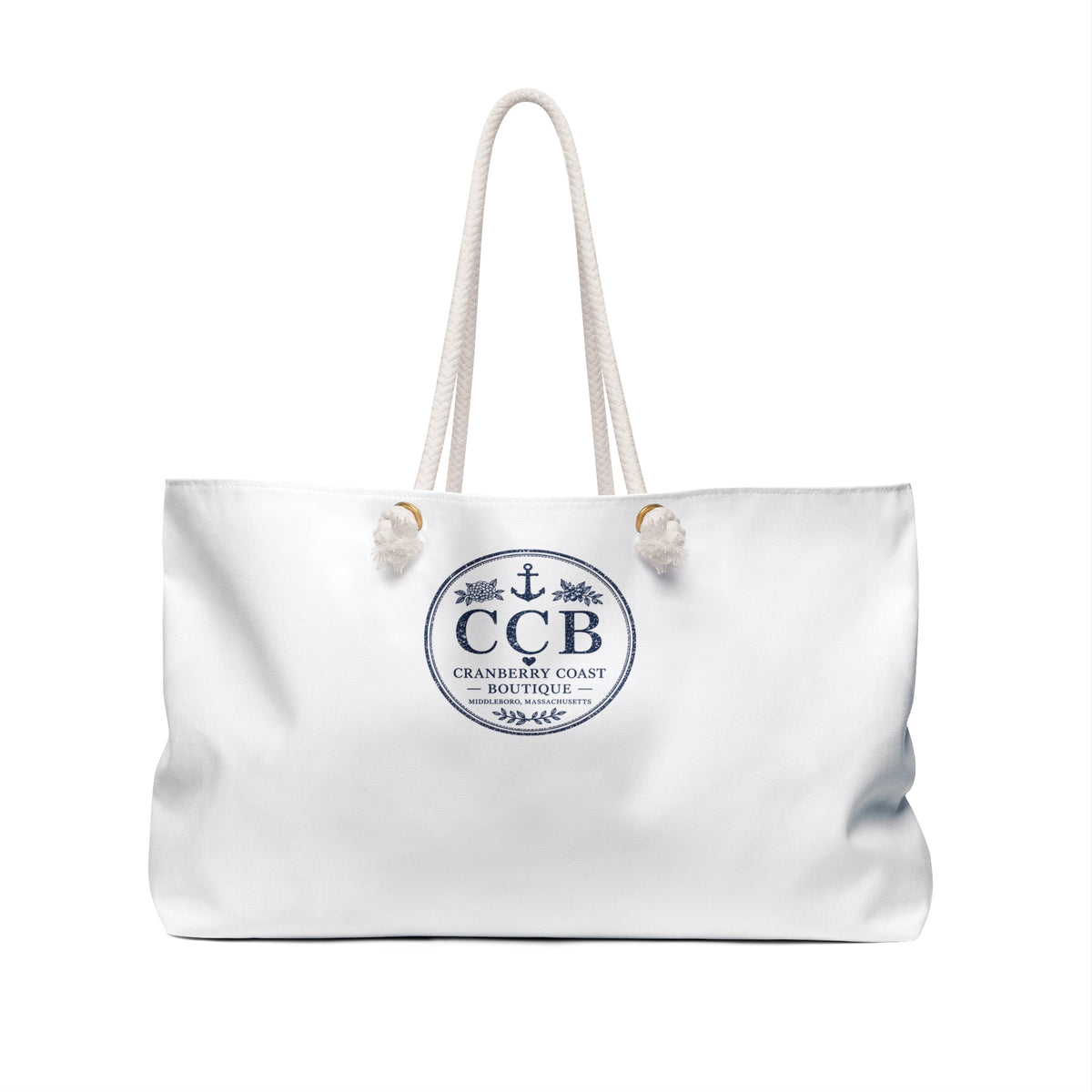 Nautical Hydrangea Travel Tote
