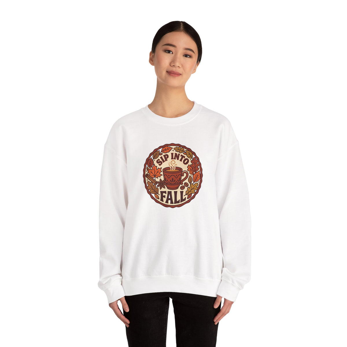 Sip Into Fall Crewneck
