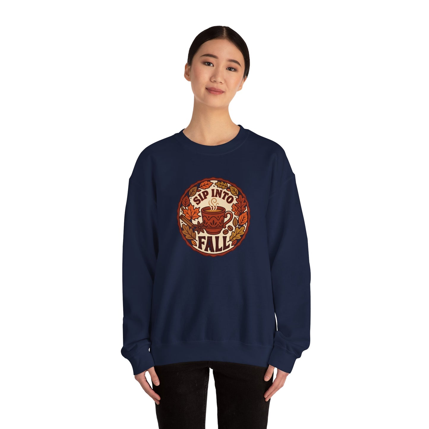 Sip Into Fall Crewneck