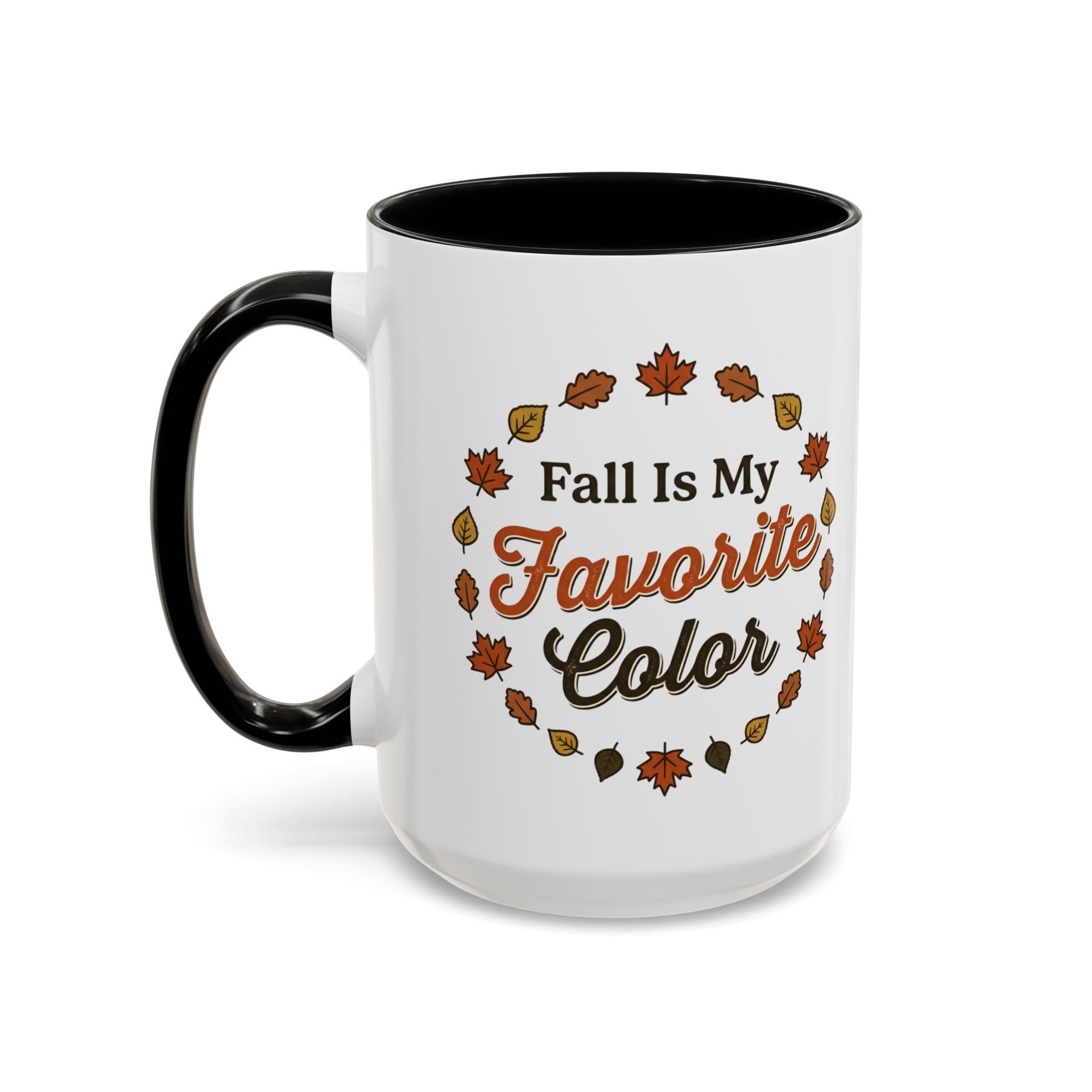 Fall Is My Favorite Color Accent Coffee Mug