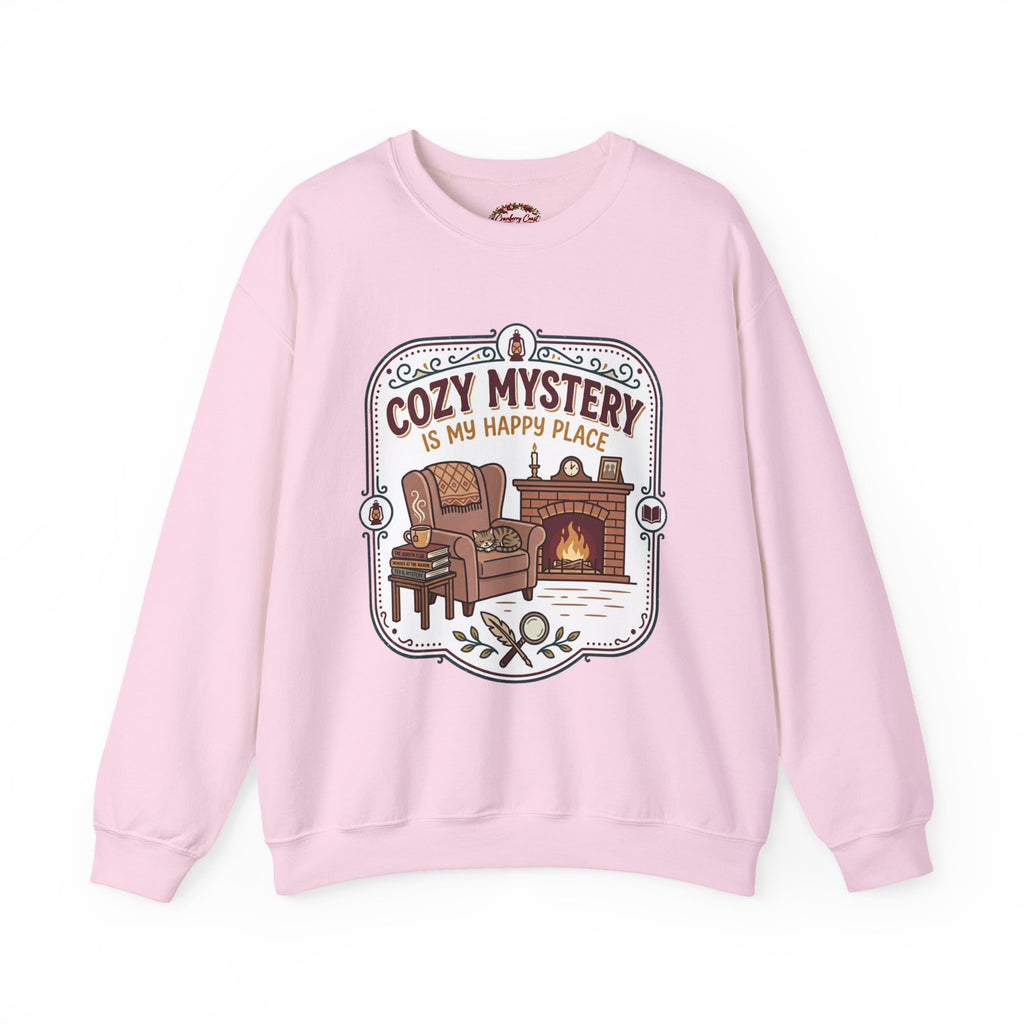 Cozy Mystery Is My Happy Place Crewneck