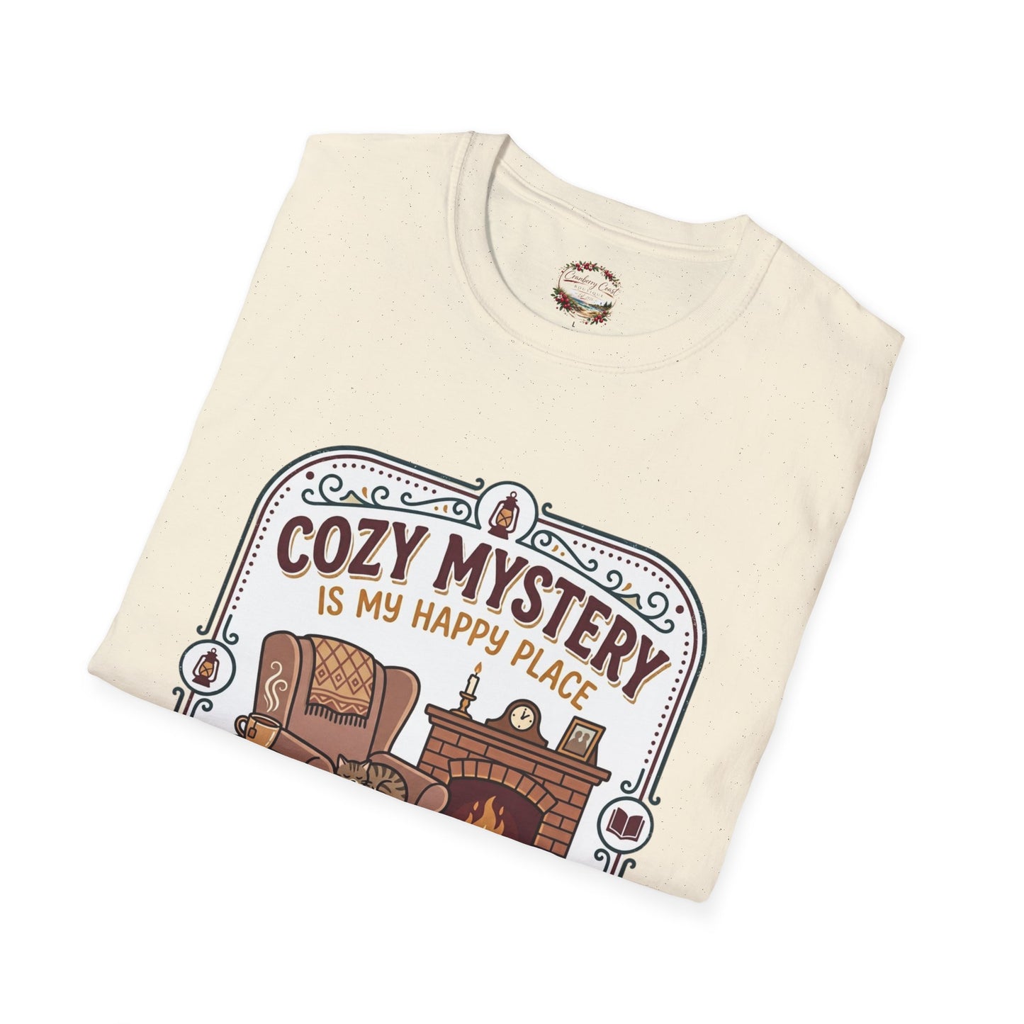 Cozy Mystery Is My Happy Place Tee