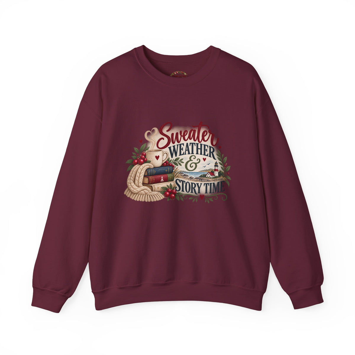 Sweater Weather & Story Time Crewneck