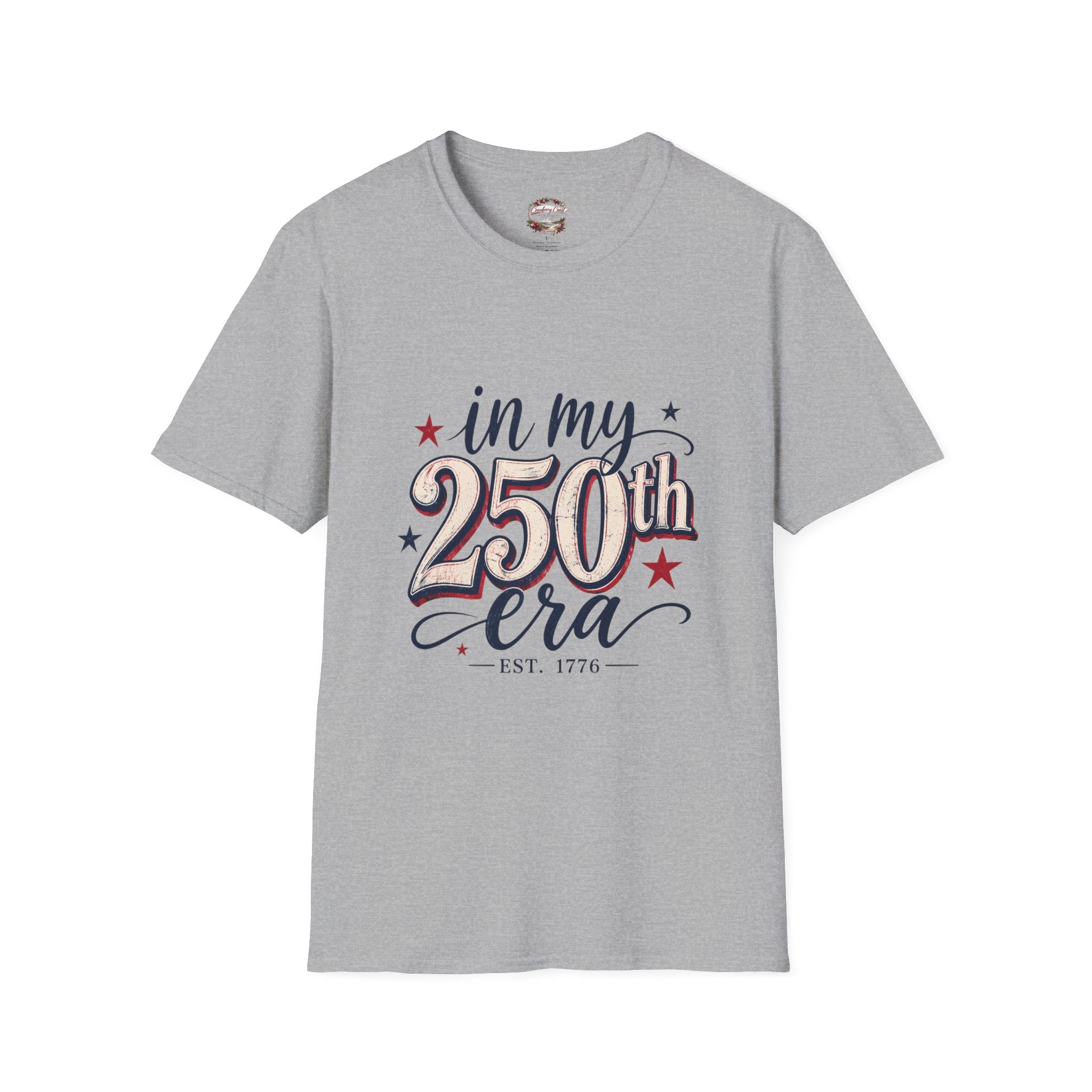 In My 250th Era Tee White Logo