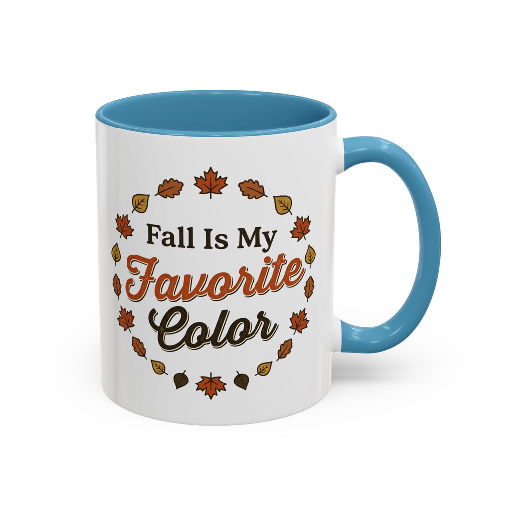 Fall Is My Favorite Color Accent Coffee Mug