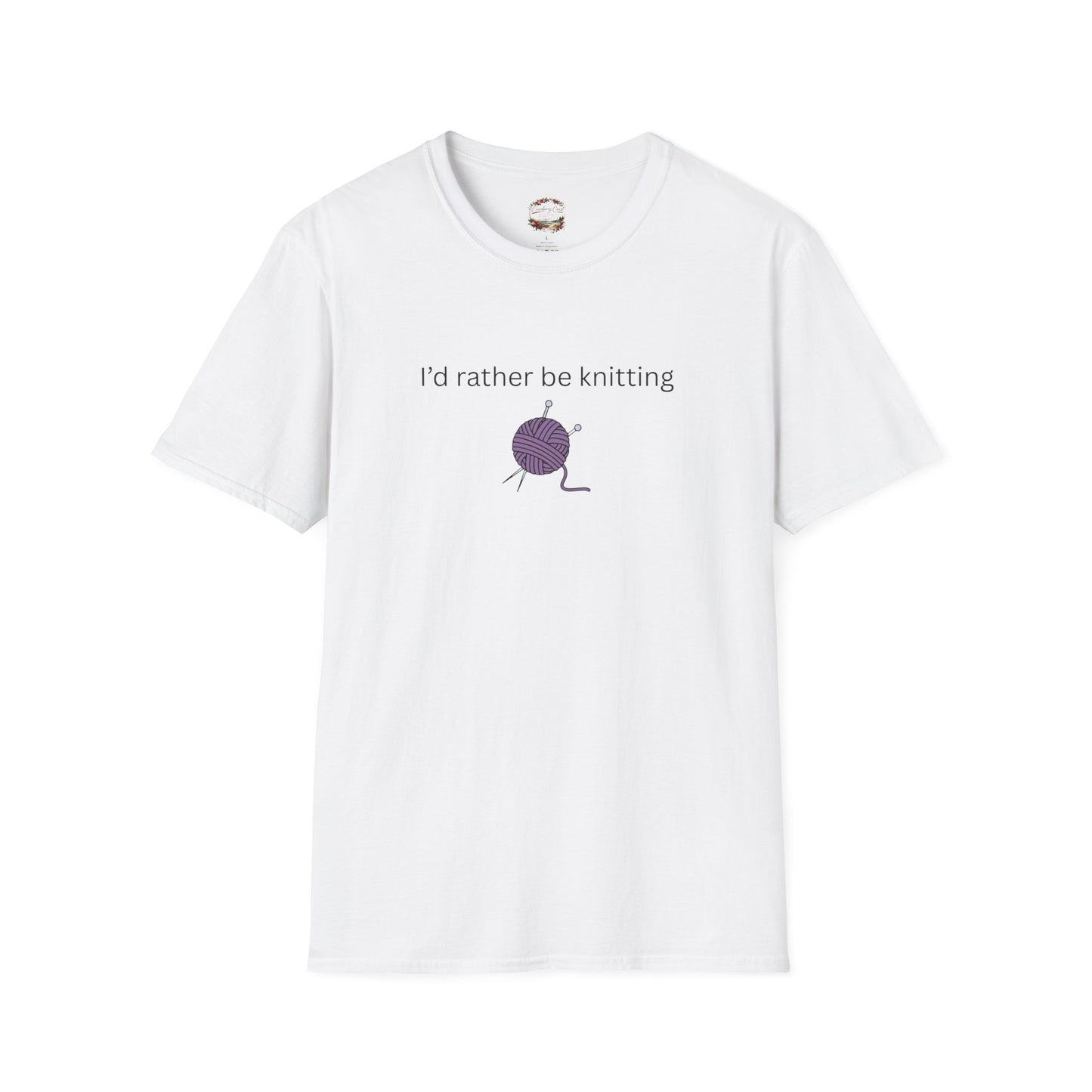 I'd Rather Be Knitting Graphic Tee