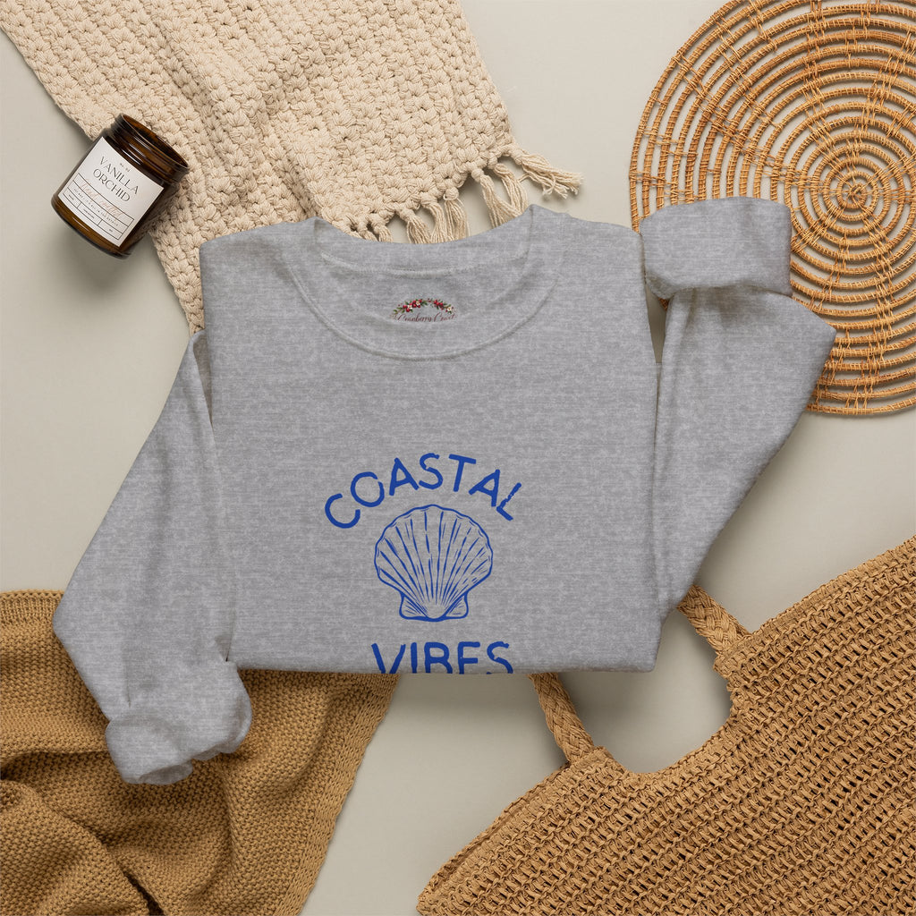 Coastal Vibes Crewneck