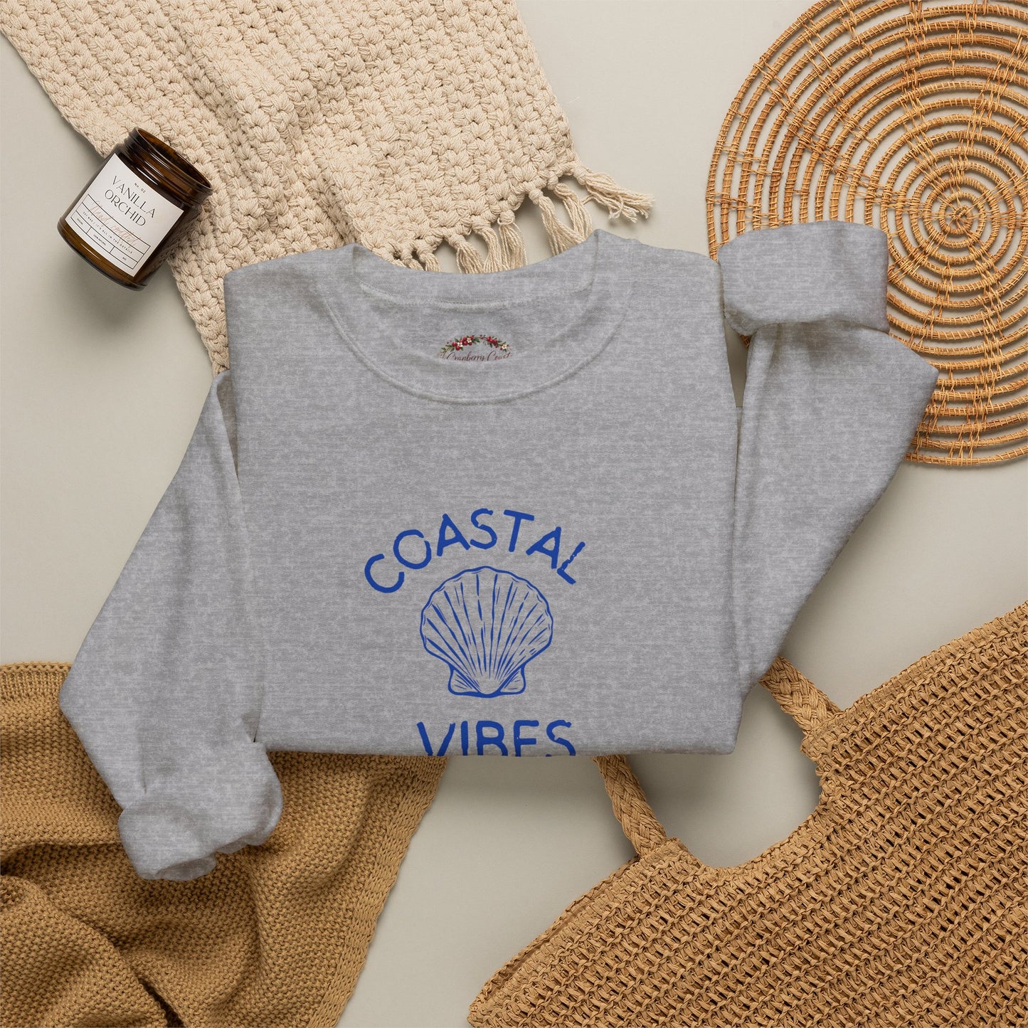 Coastal Vibes Crewneck