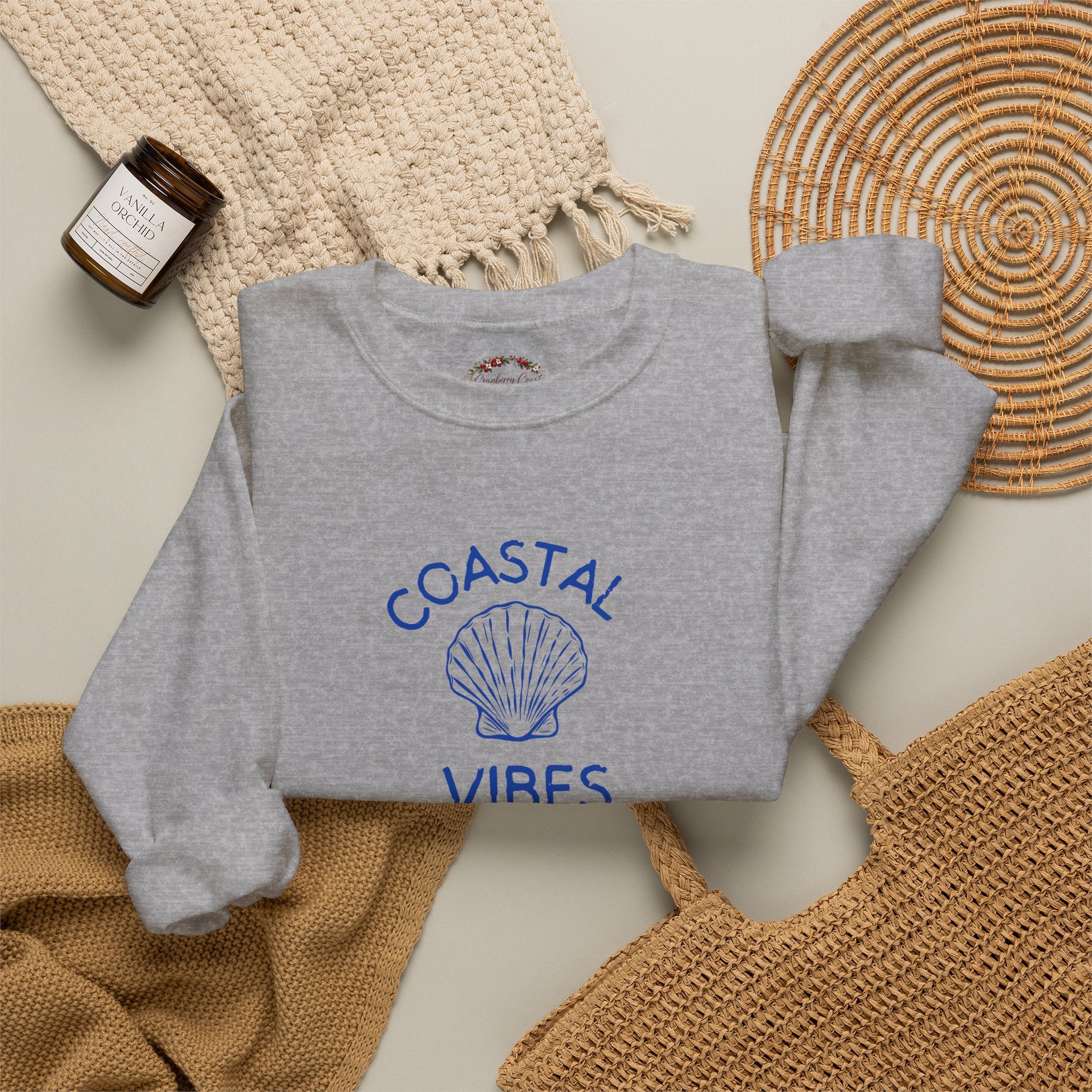 Coastal Vibes Crewneck