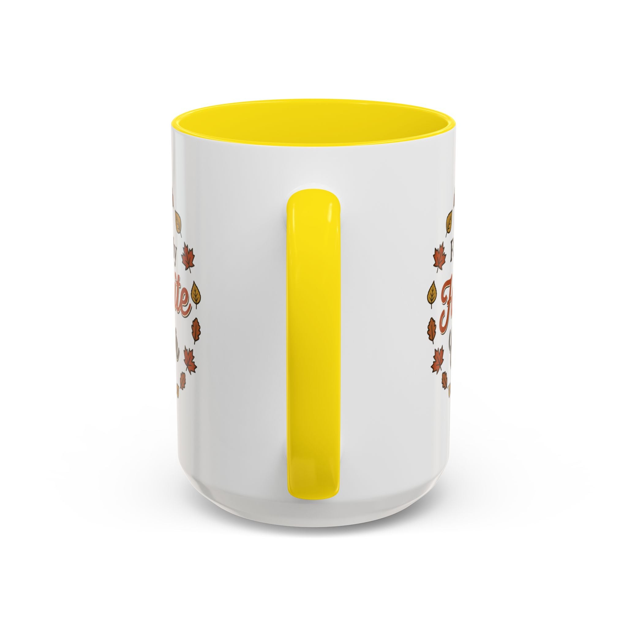 Fall Is My Favorite Color Accent Coffee Mug
