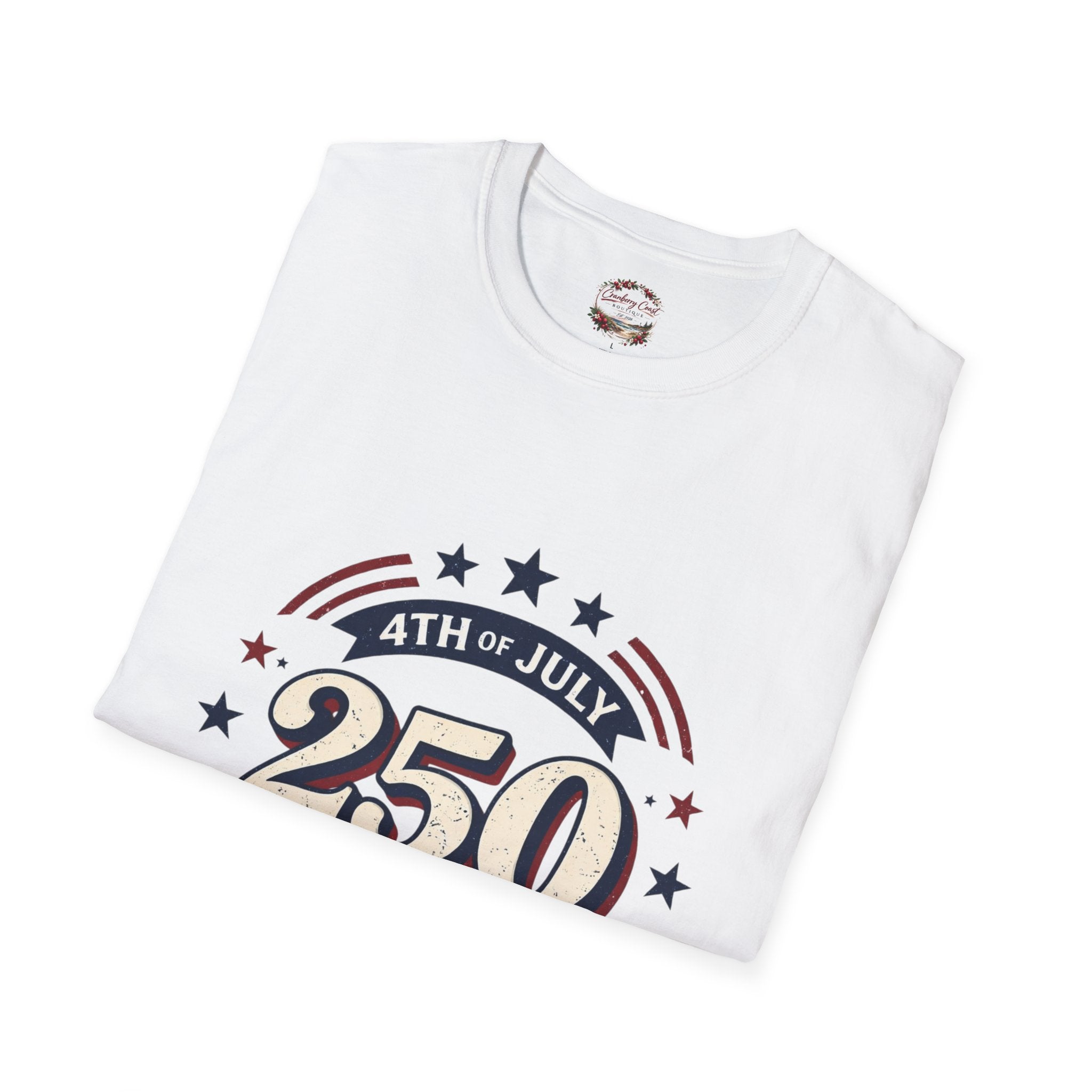 "4th of July 250 Celebrating America" Tee