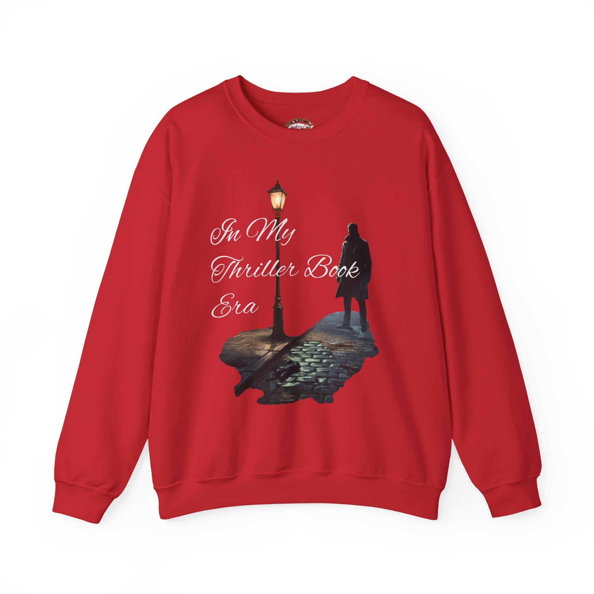 In My Thriller Book Era White Lettering Crewneck
