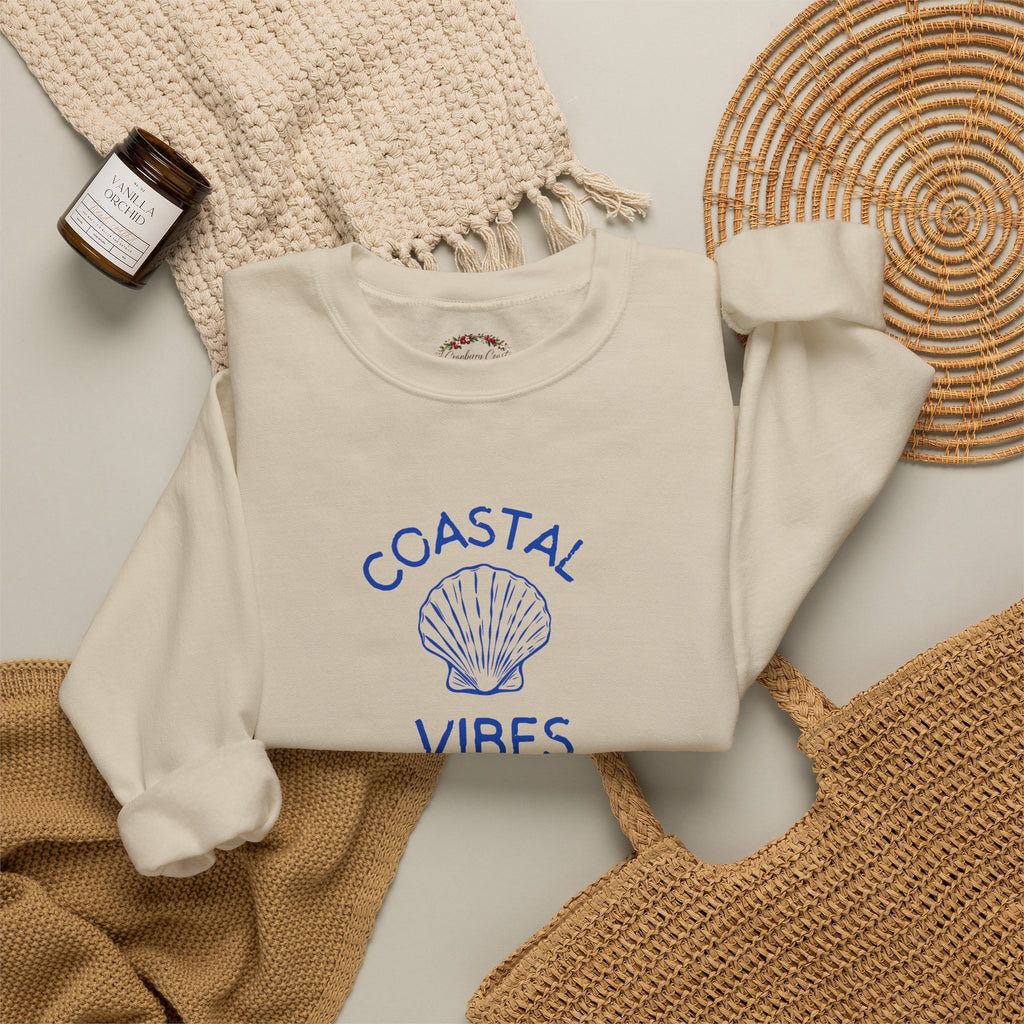 Coastal Vibes Crewneck
