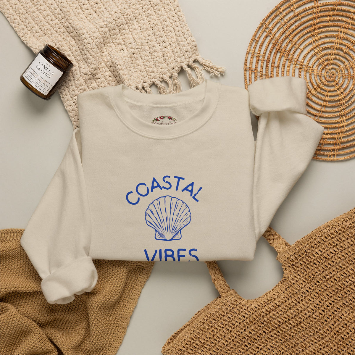 Coastal Vibes Crewneck
