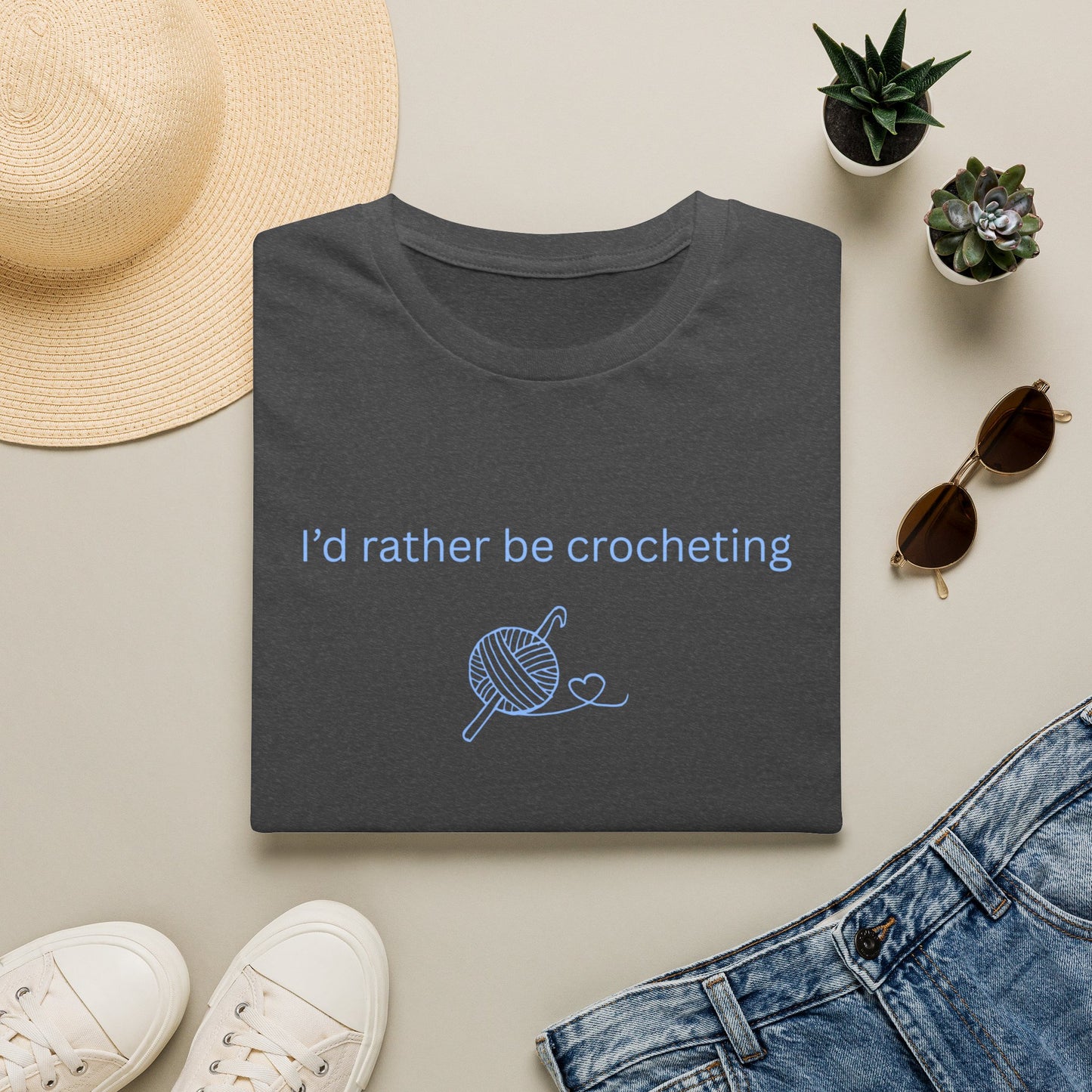 I'd Rather Be Crocheting T-Shirt