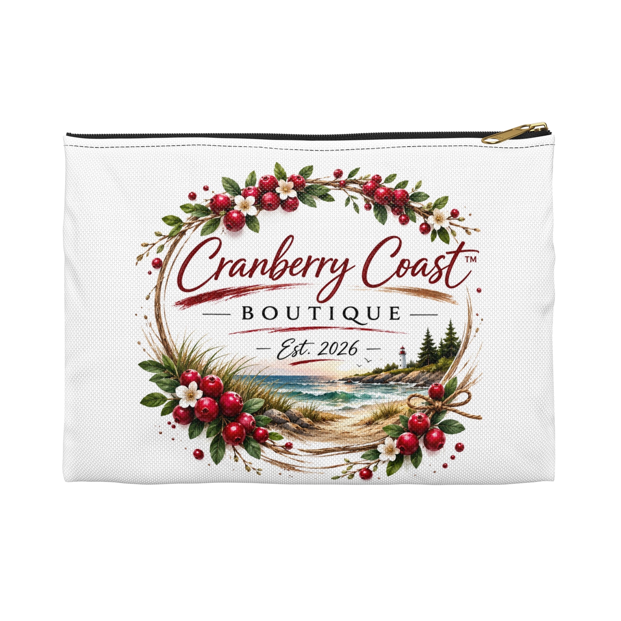 Cranberry Coast Boutique Pouch