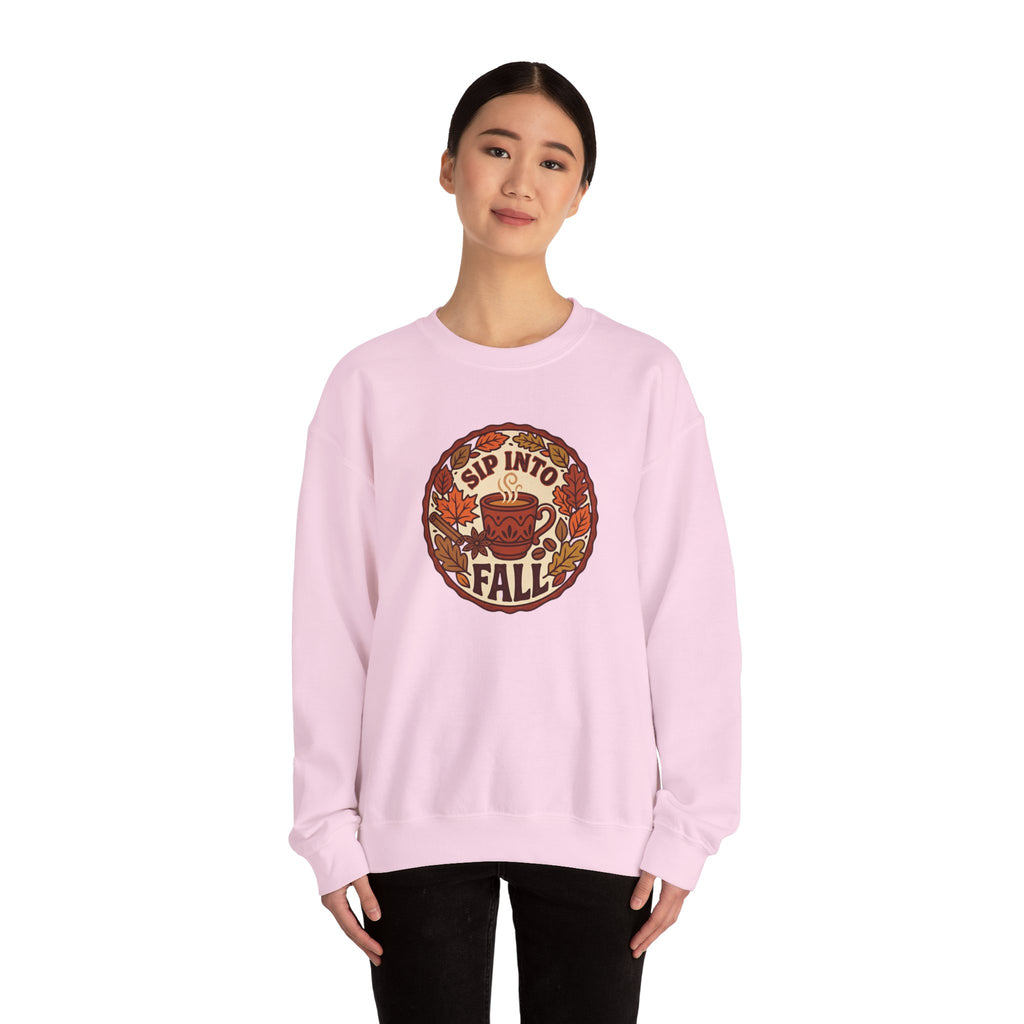 Sip Into Fall Crewneck