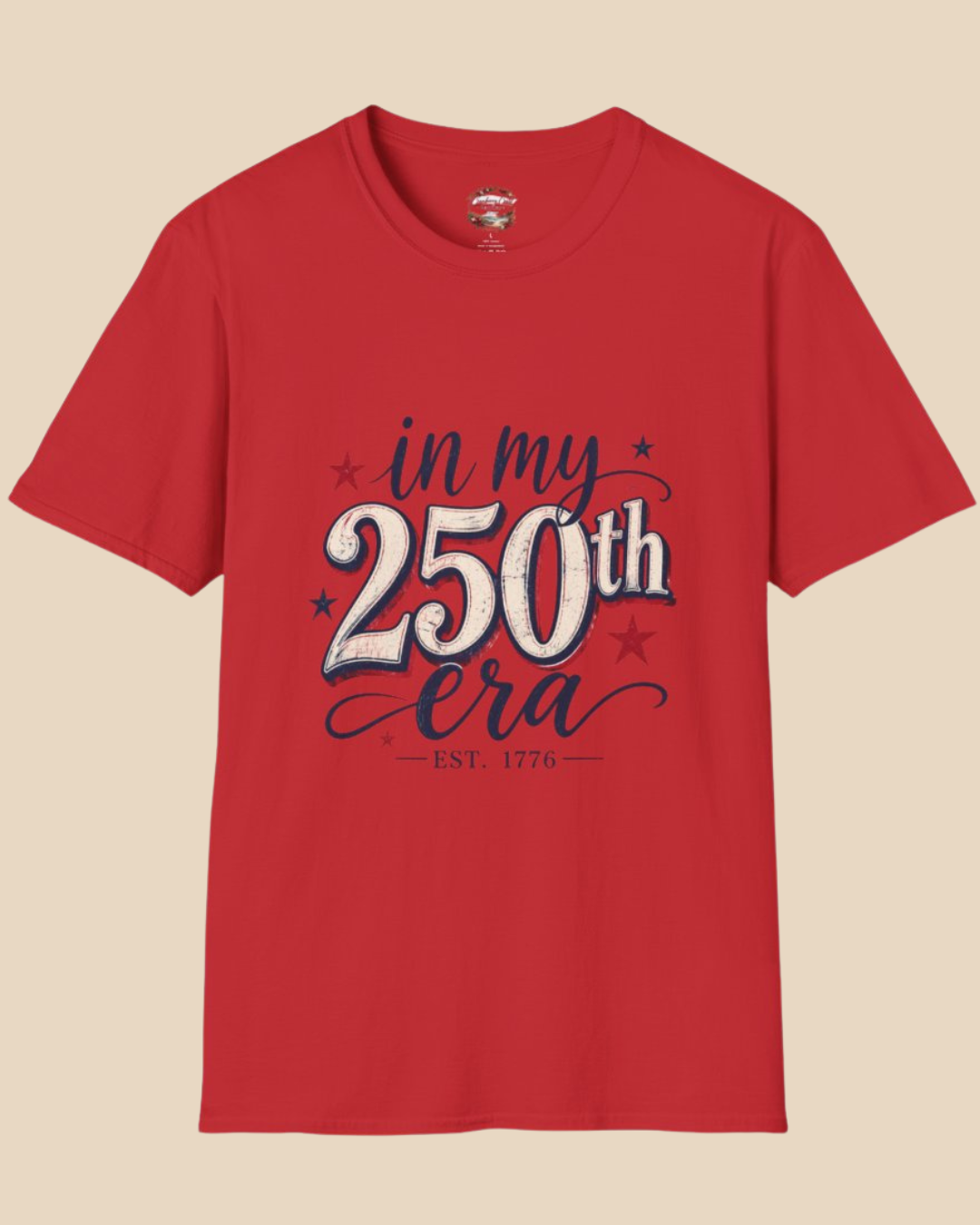 In My 250th Era – White Logo Tee
