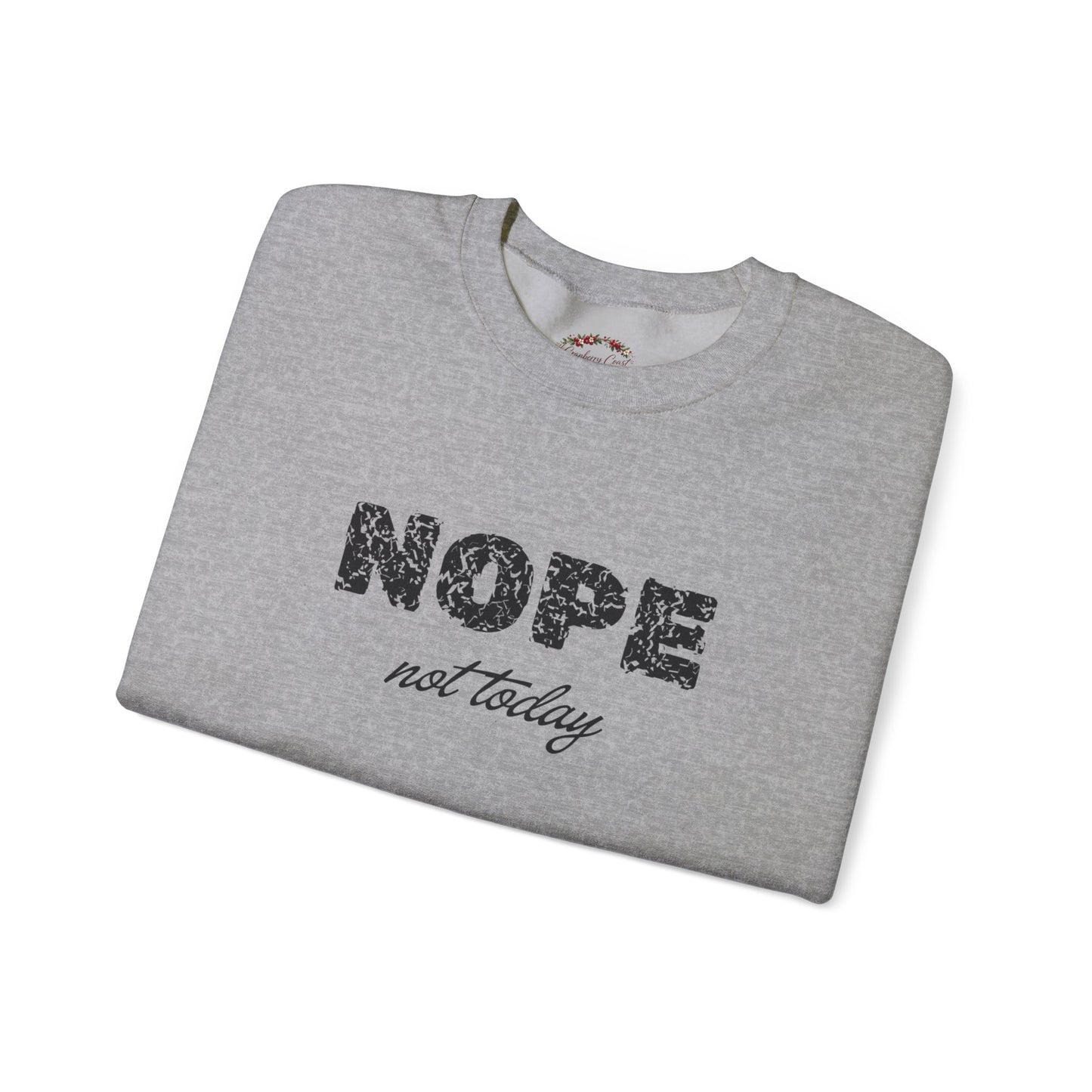Nope Not Today Crewneck