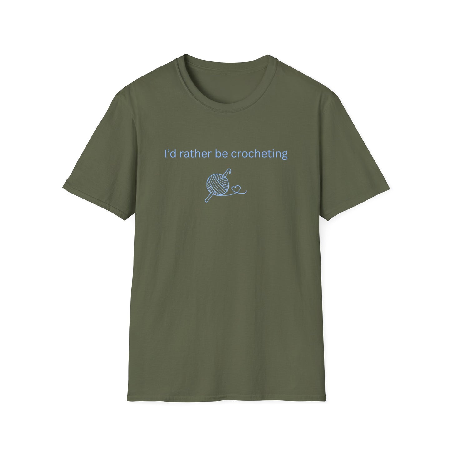 I'd Rather Be Crocheting T-Shirt