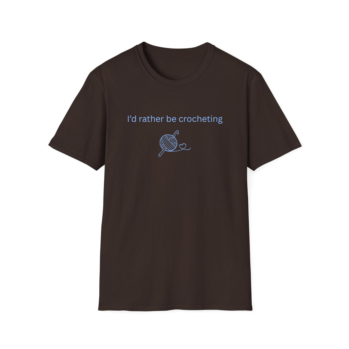 I'd Rather Be Crocheting Tee