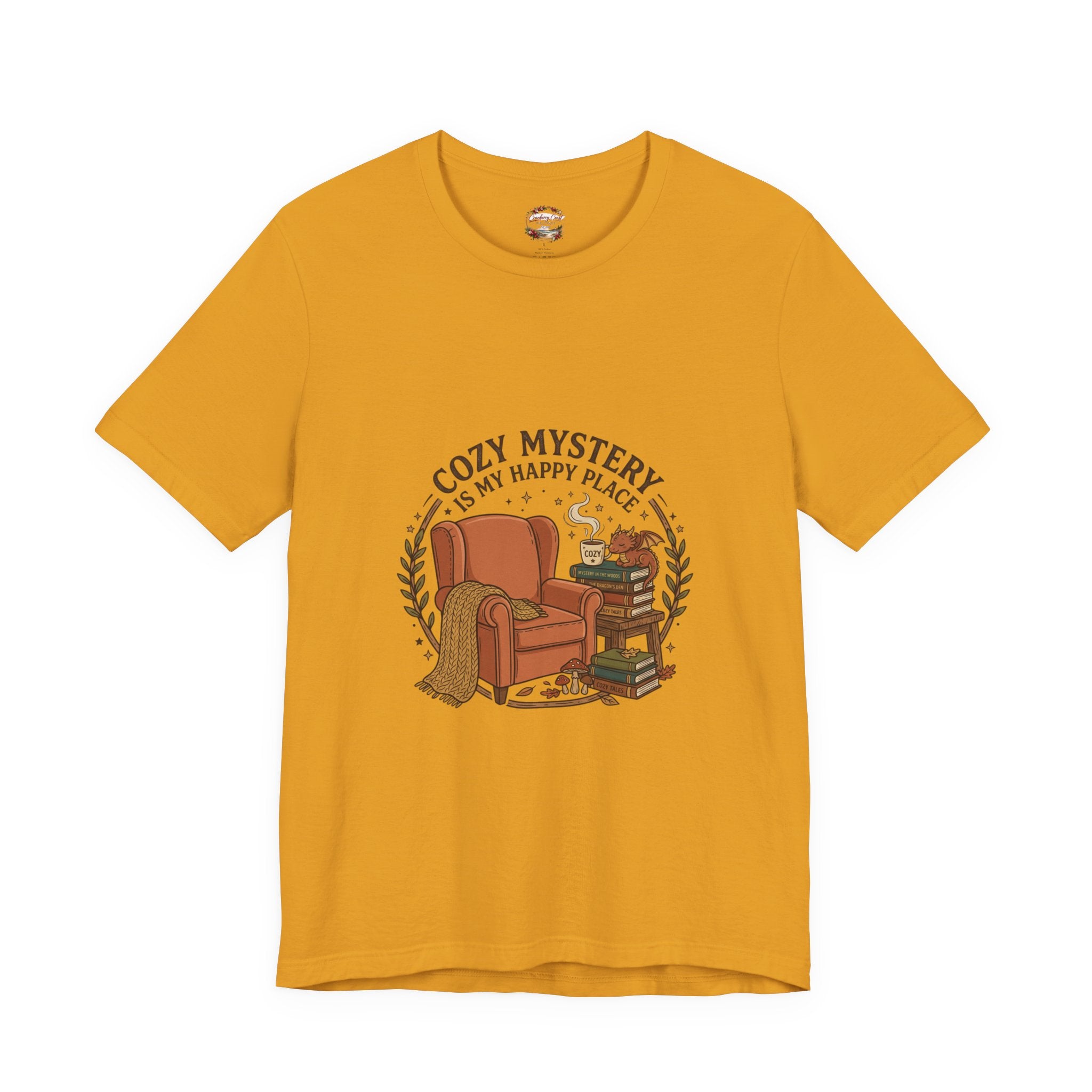 "Cozy Mystery Is My Happy Place" Tee