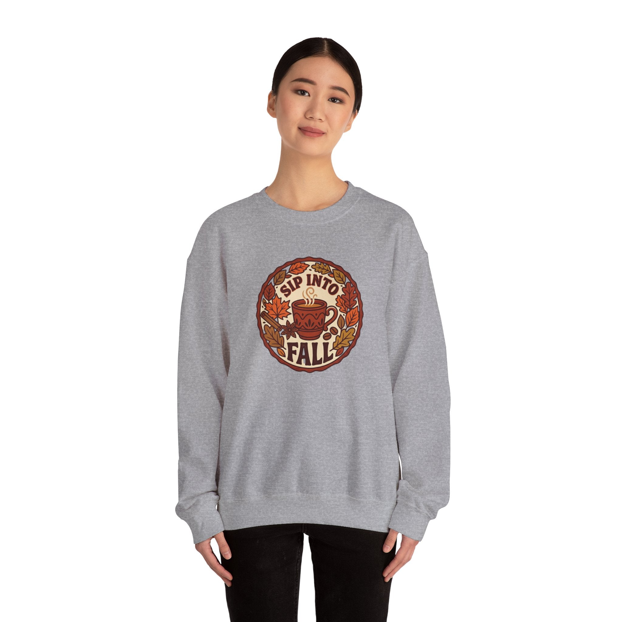 Sip Into Fall Crewneck