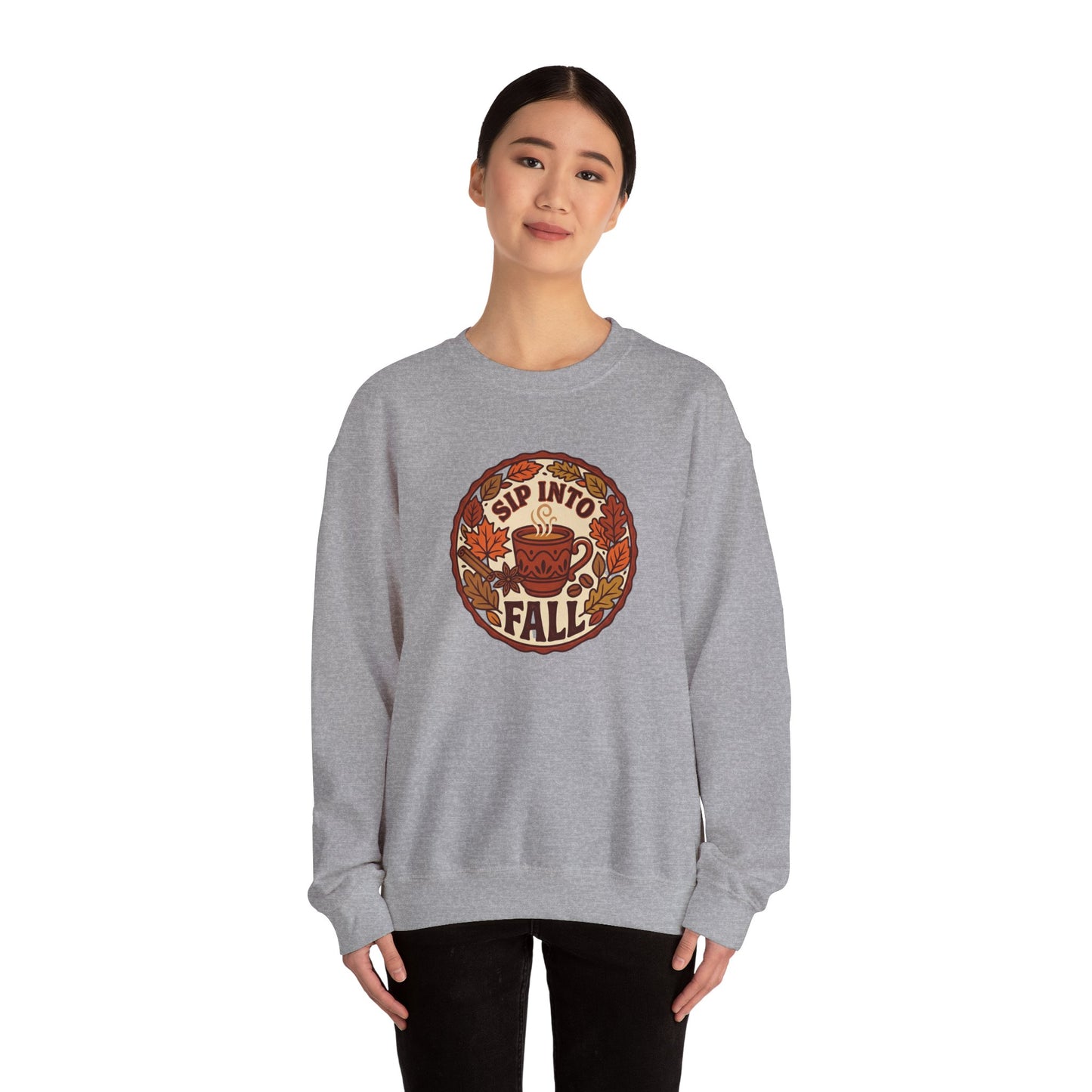 Sip Into Fall Crewneck
