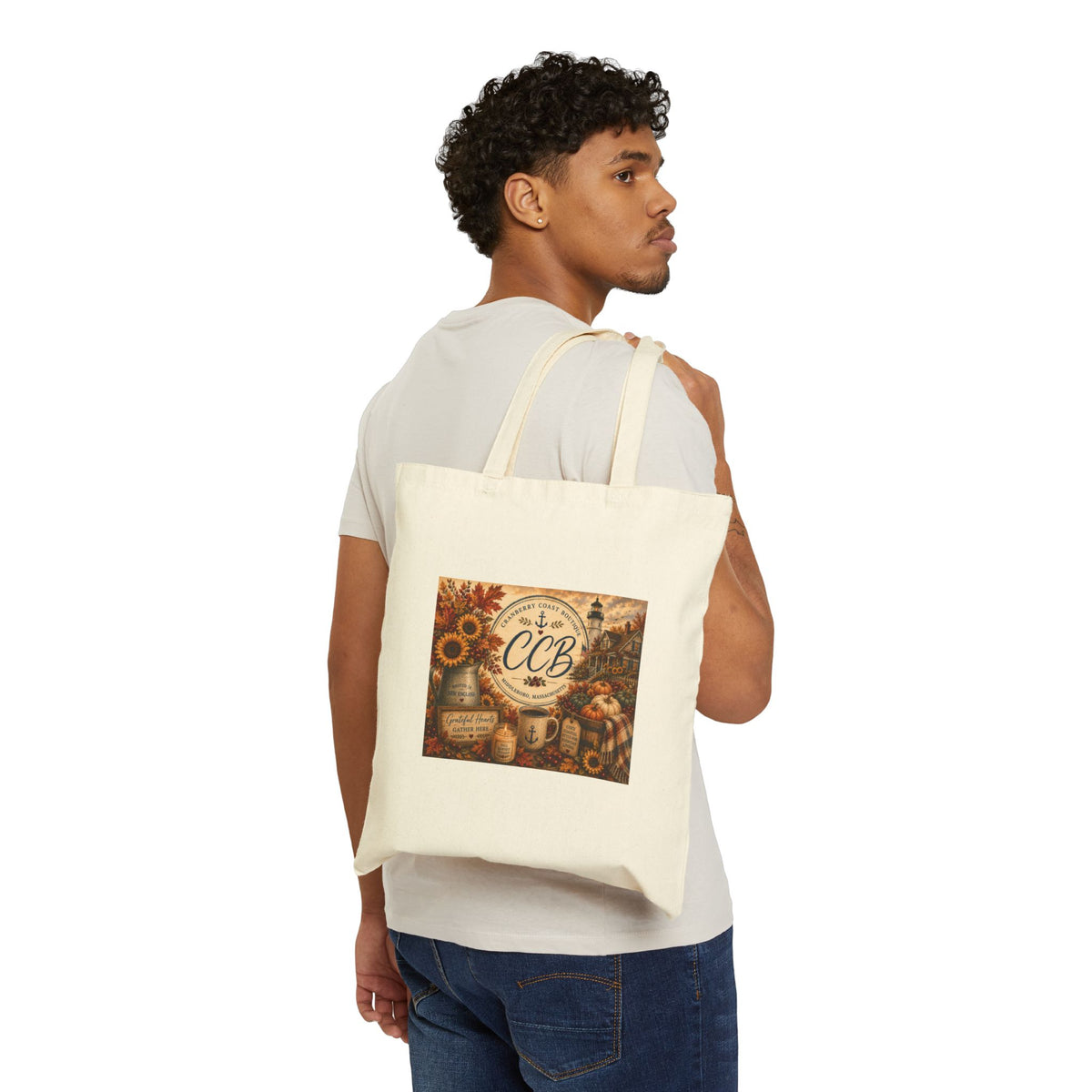 Autumn Sunflower Farm Tote
