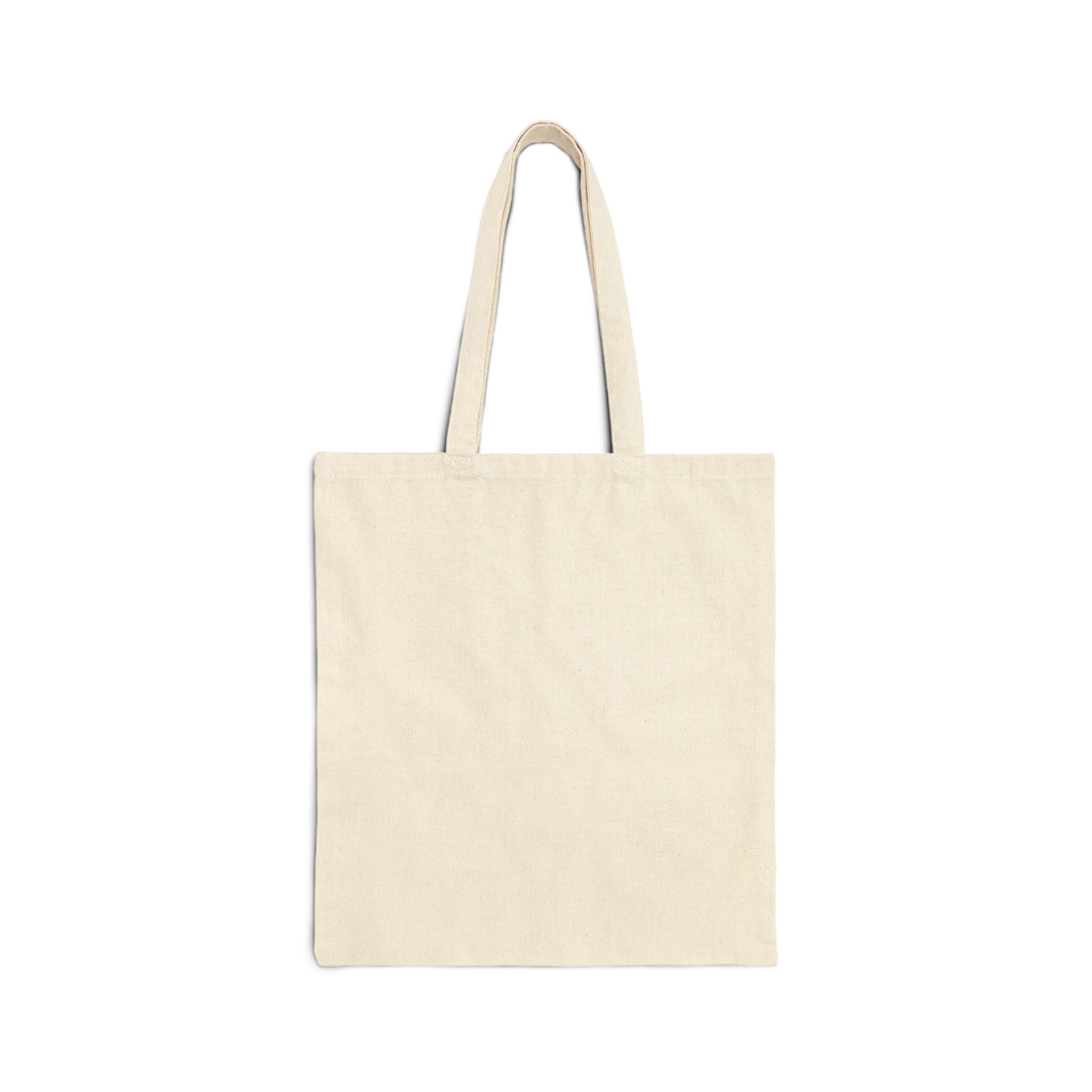 "Cozy Mystery Is My Happy Place" Canvas Tote Bag