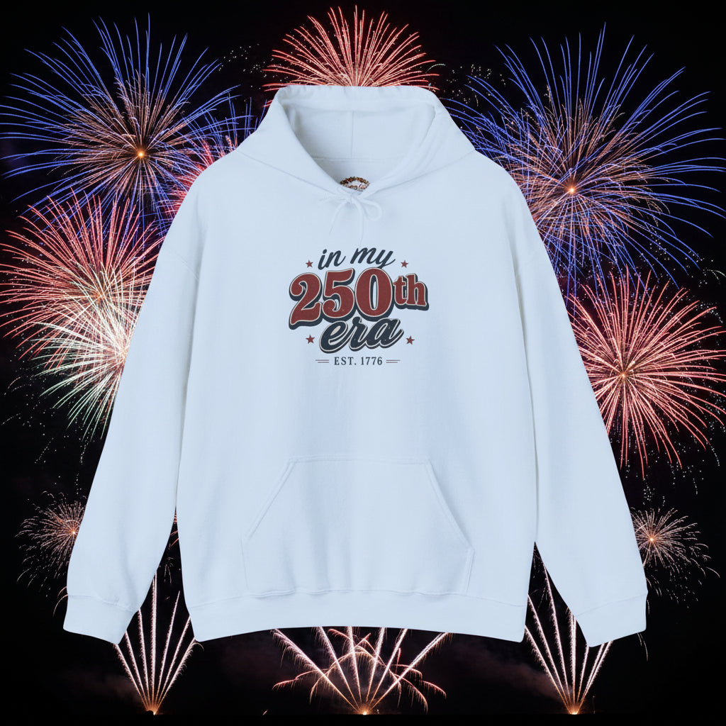 In My 250th Era Hoodie Red Logo