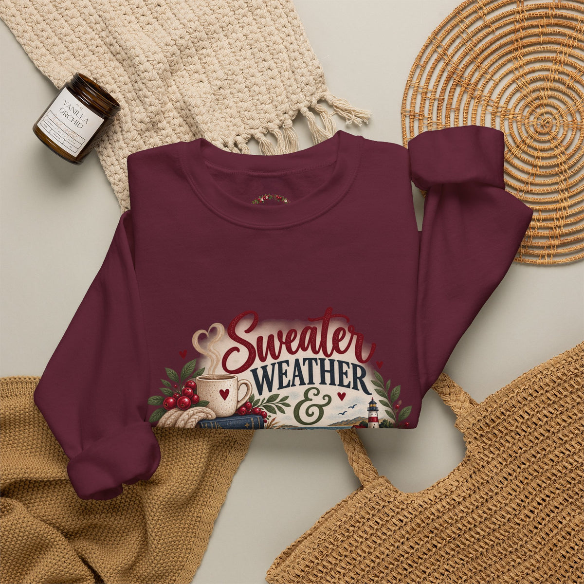 Sweater Weather & Story Time Crewneck