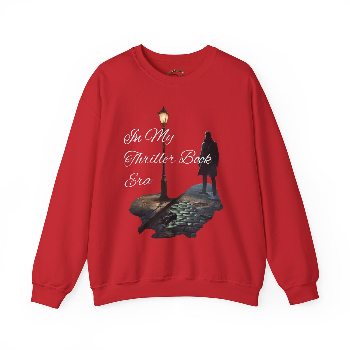 In My Thriller Book Era White Lettering Crewneck