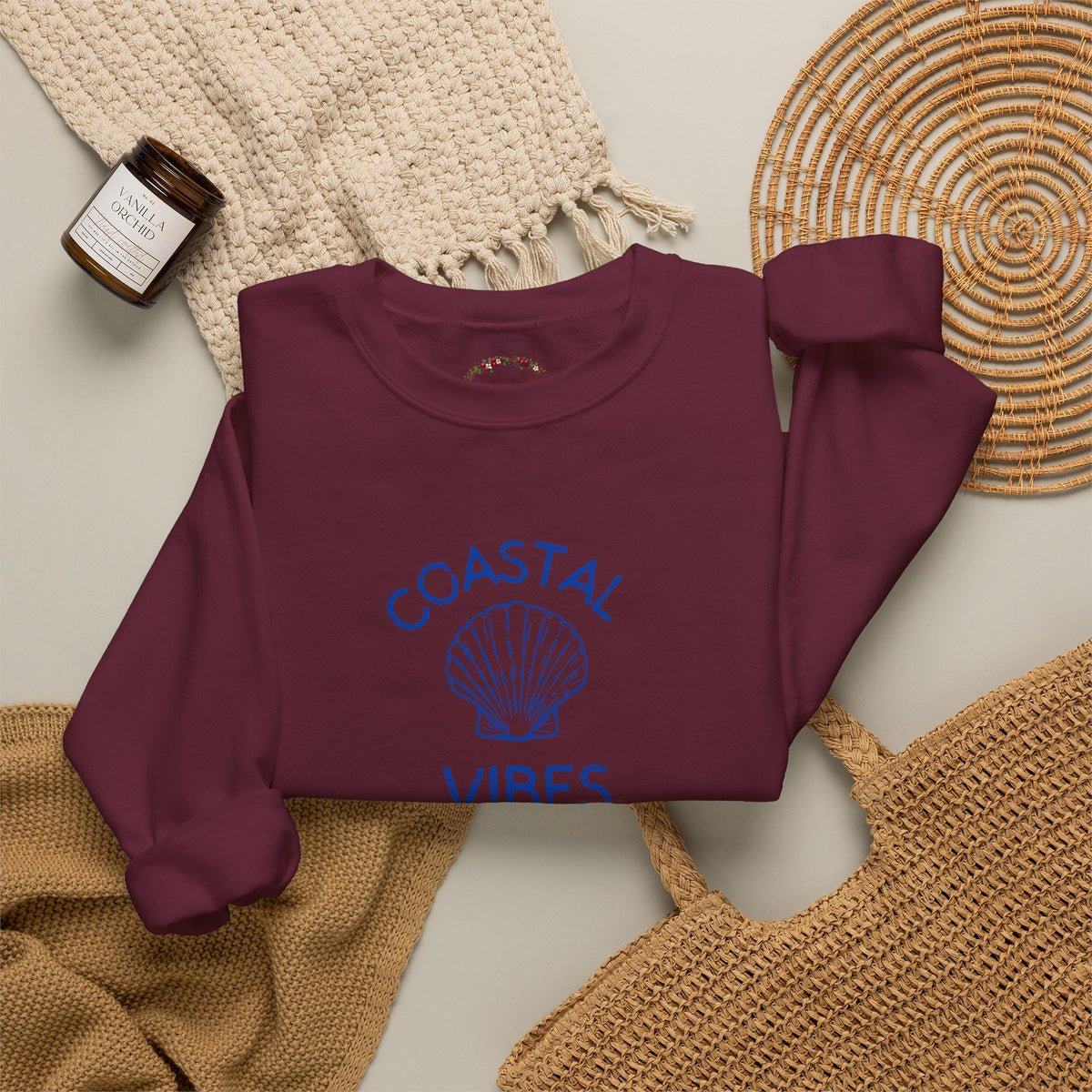 Coastal Vibes Crewneck