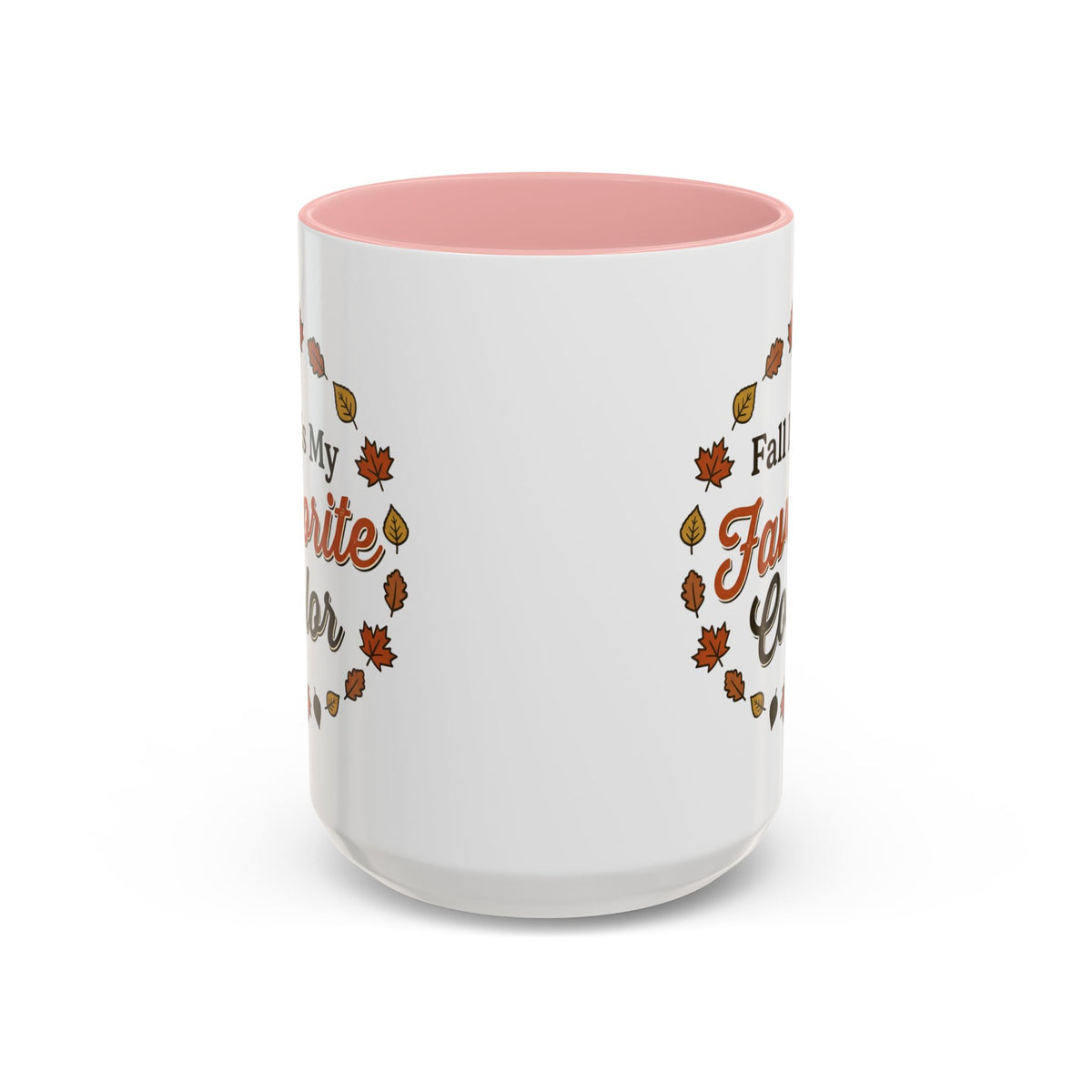 Fall Is My Favorite Color Accent Coffee Mug