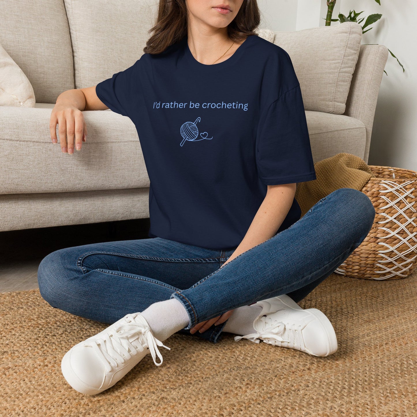 I'd Rather Be Crocheting T-Shirt