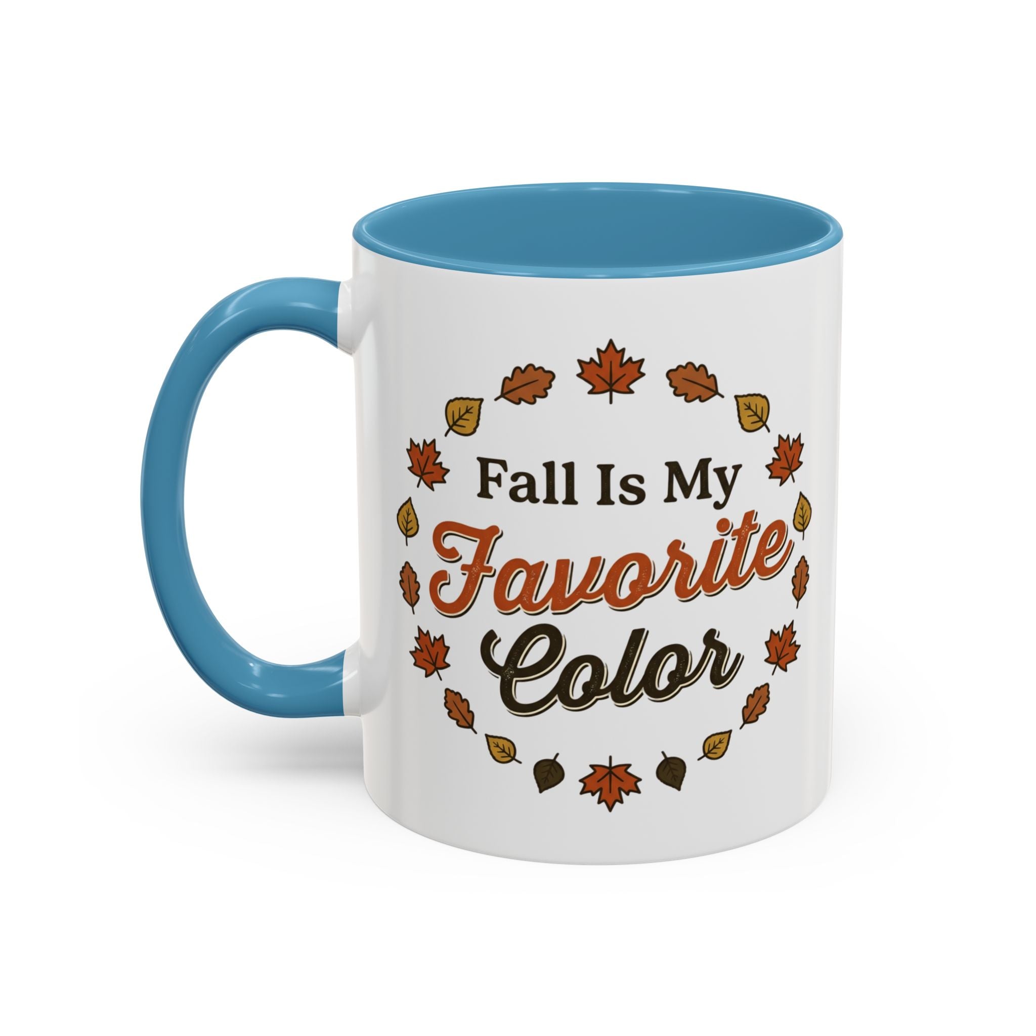 Fall Is My Favorite Color Accent Coffee Mug
