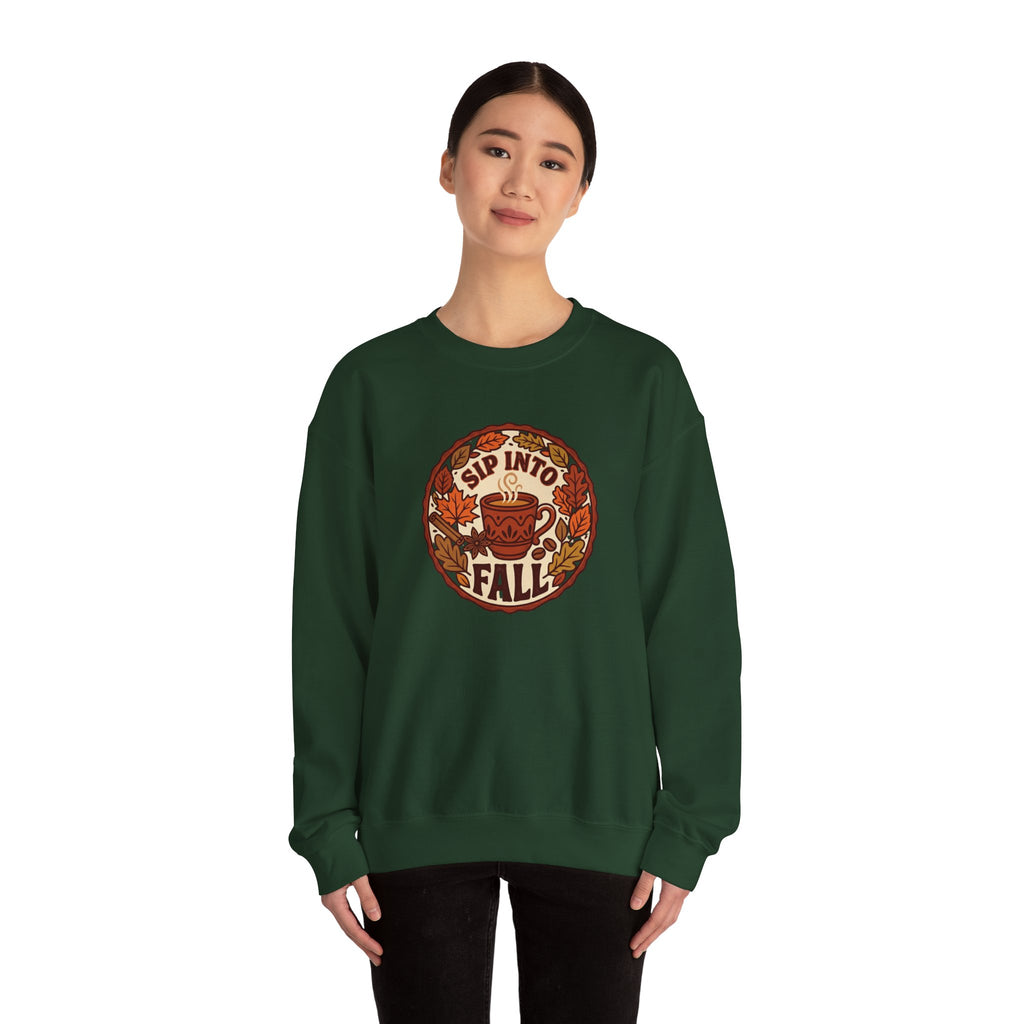 Sip Into Fall Crewneck