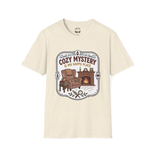 Cozy Mystery Is My Happy Place Tee