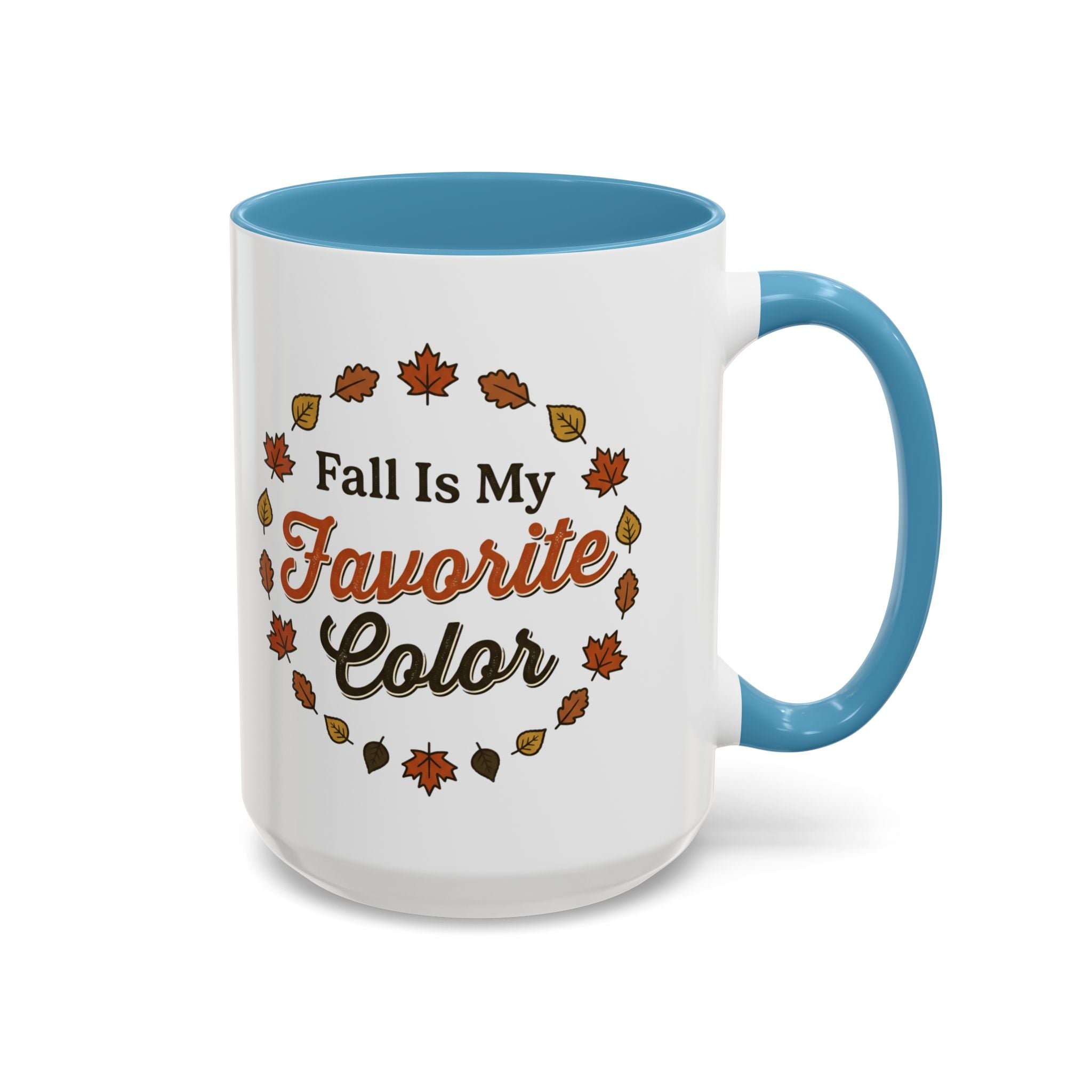 Fall Is My Favorite Color Accent Coffee Mug