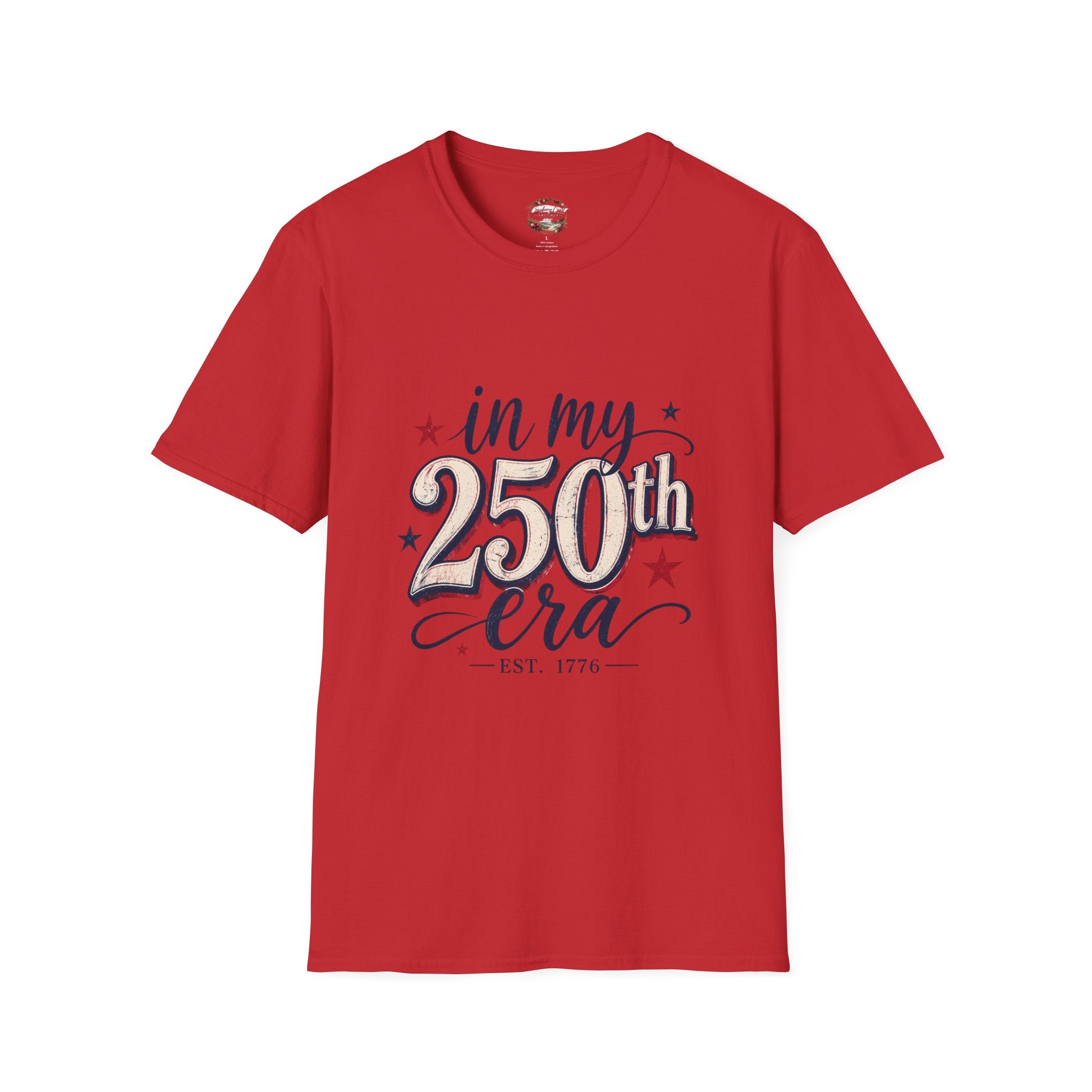 In My 250th Era Tee White Logo