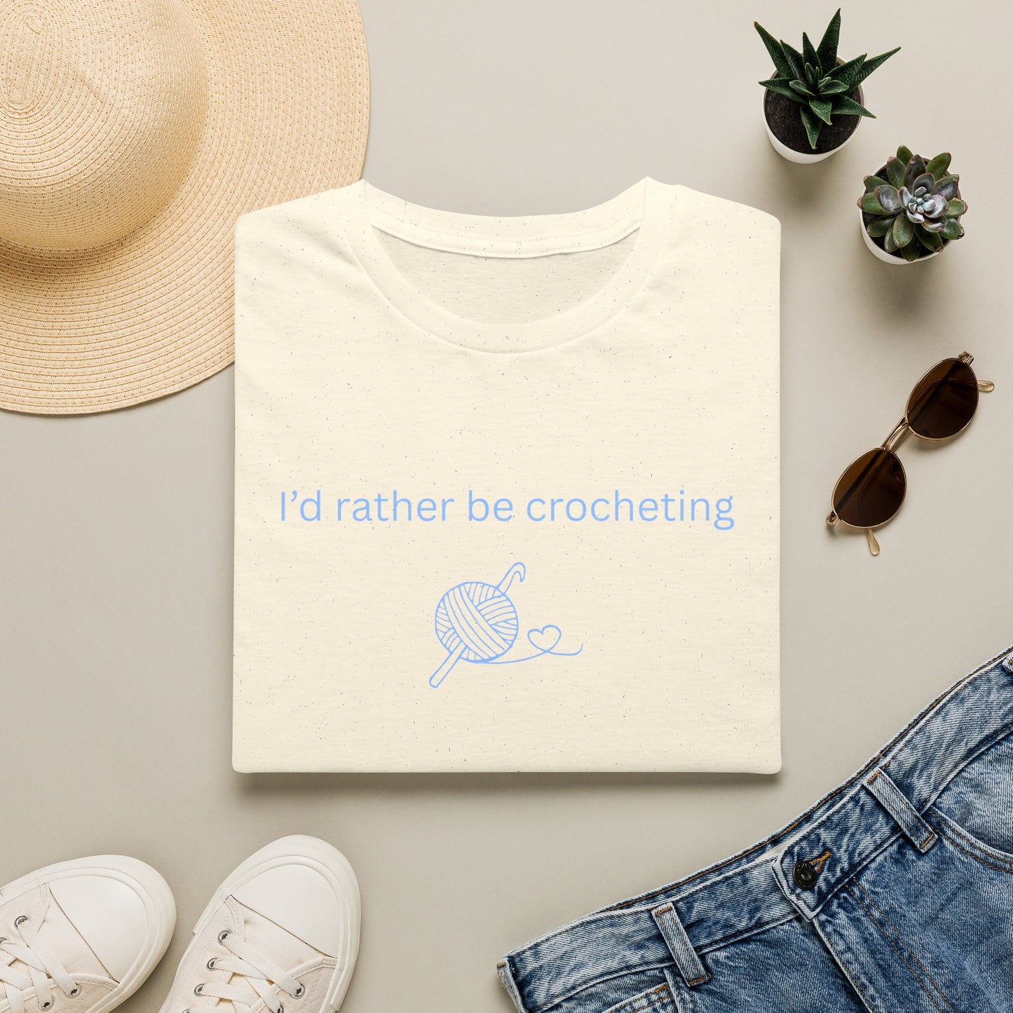 I'd Rather Be Crocheting T-Shirt