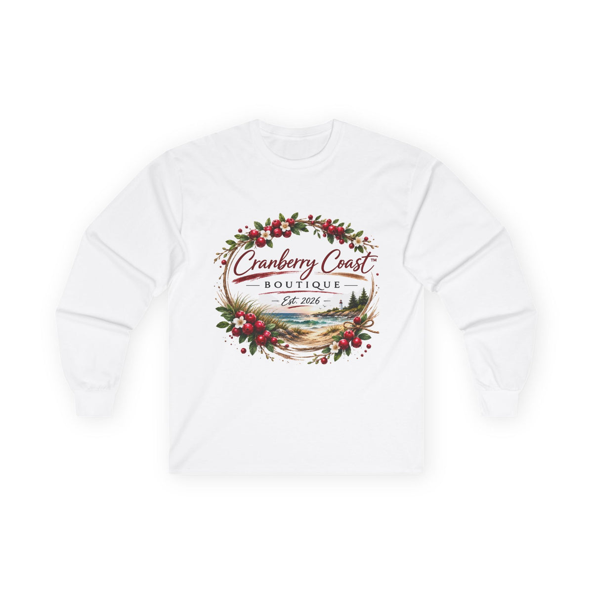 Cranberry Coast Boutique Long Sleeve Tee