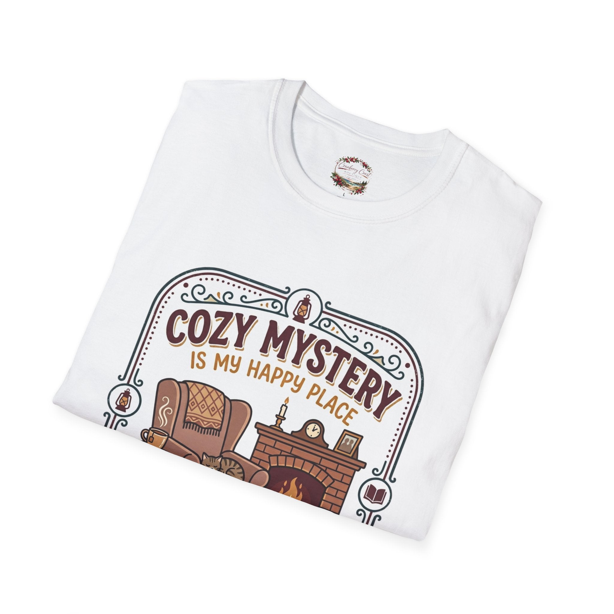 Cozy Mystery Is My Happy Place Tee