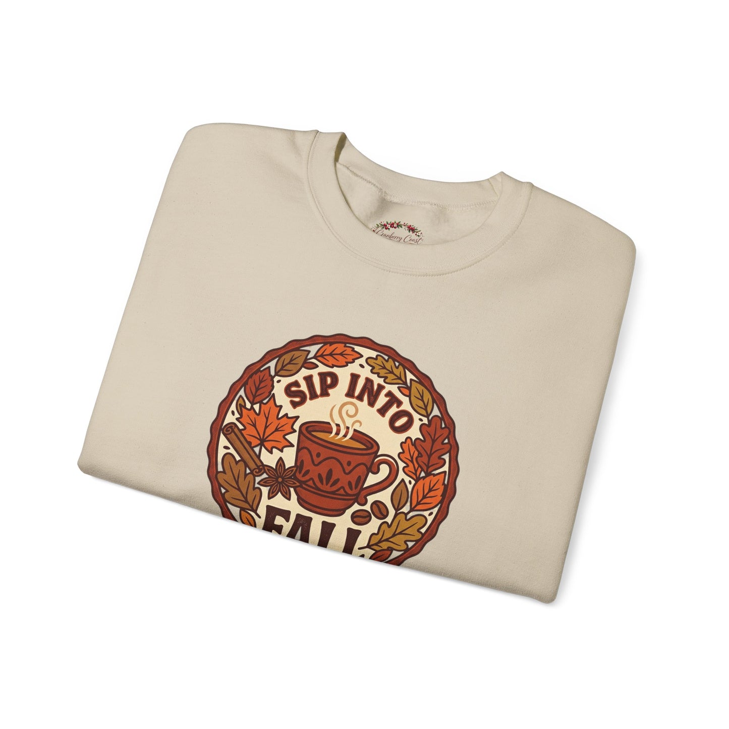 Sip Into Fall Crewneck
