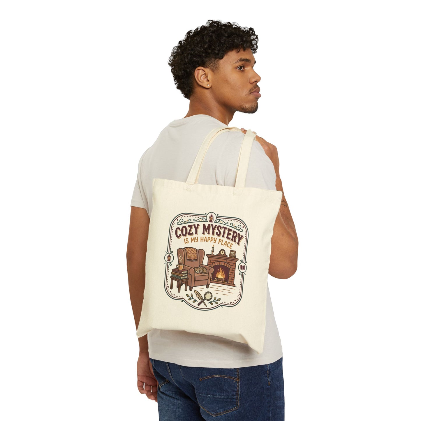 Cozy Mystery Is My Happy Place Tote