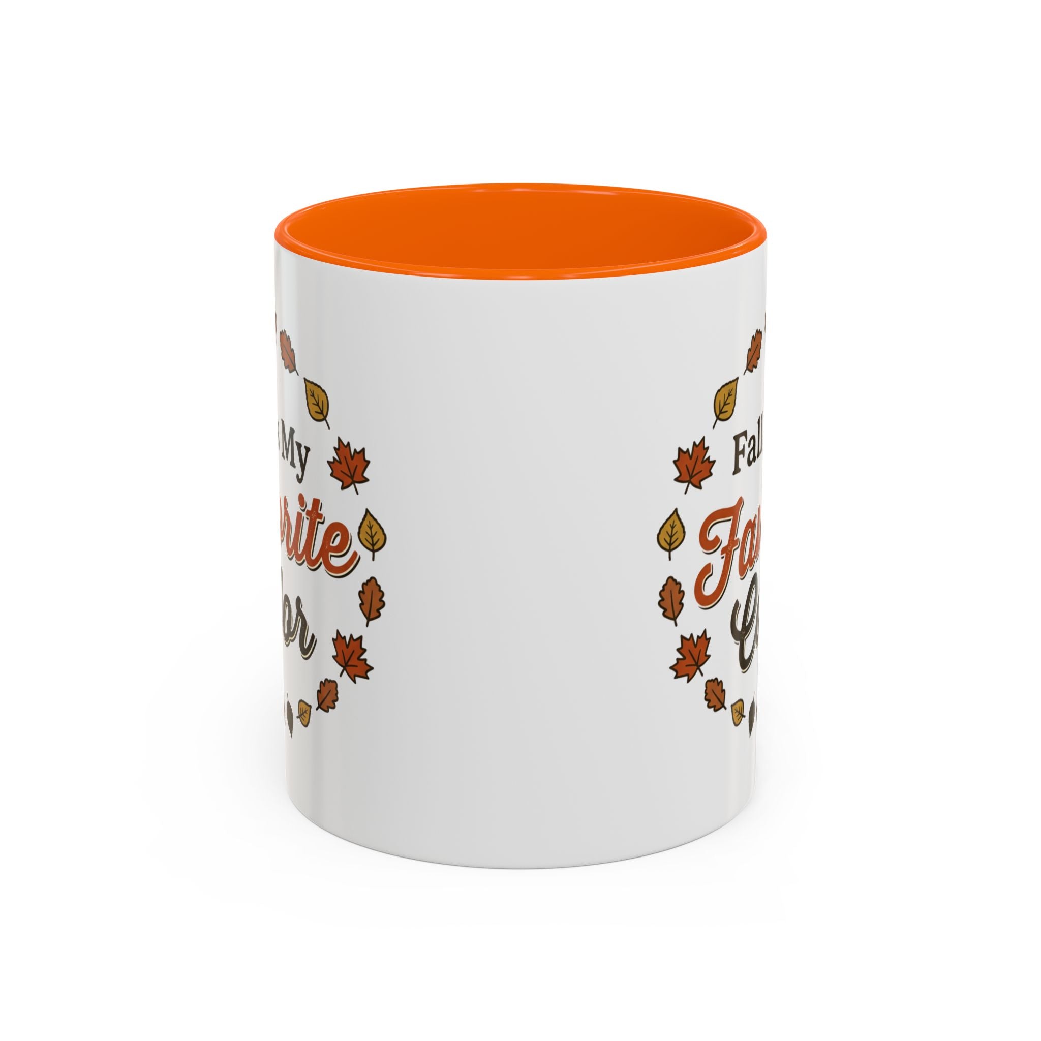 Fall Is My Favorite Color Accent Coffee Mug
