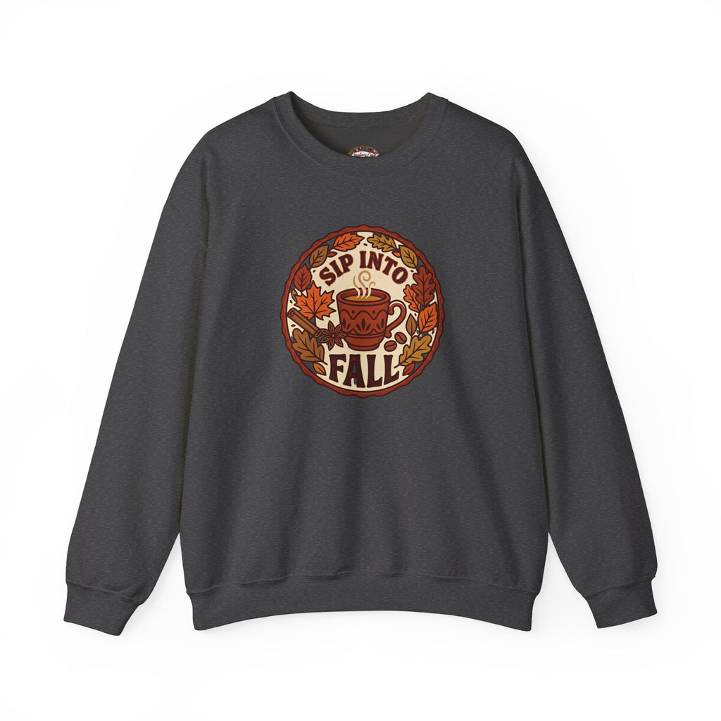 Sip Into Fall Crewneck