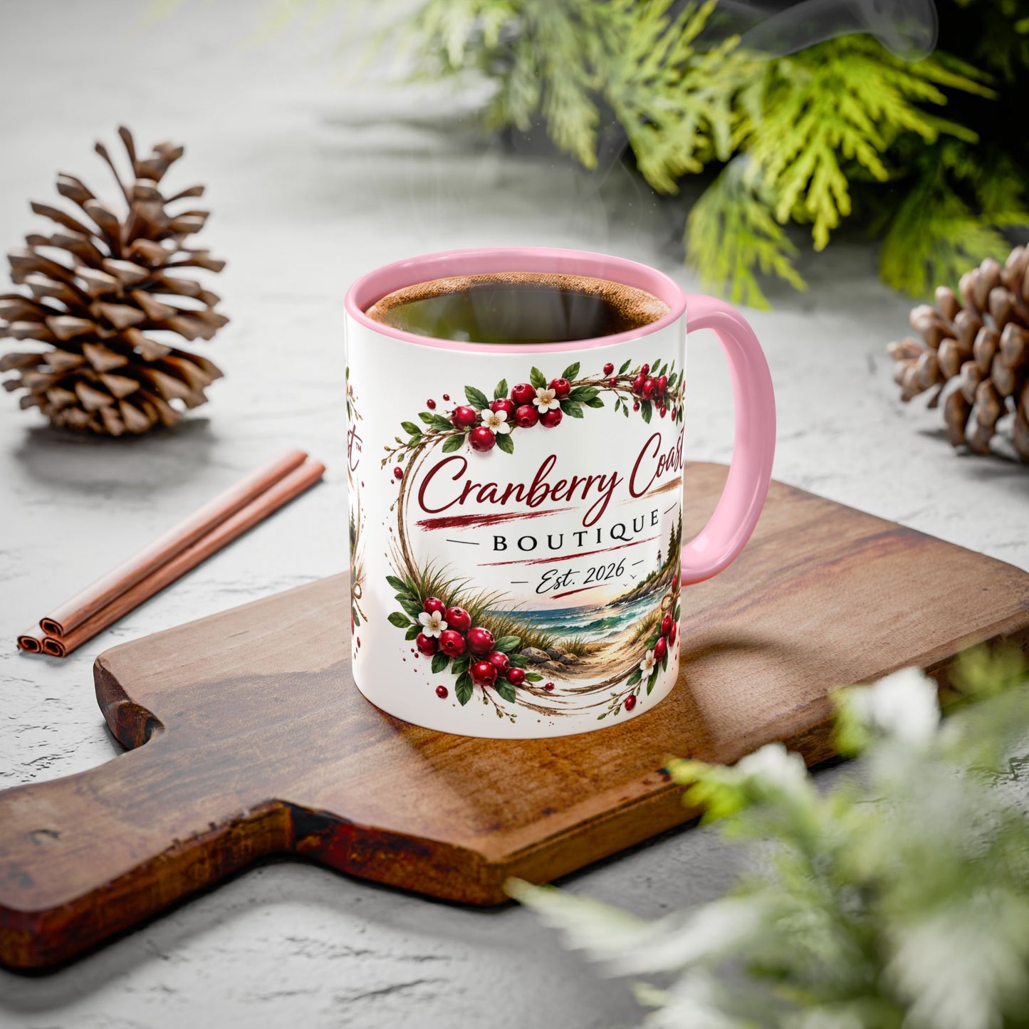 Cranberry Coast Boutique Mug